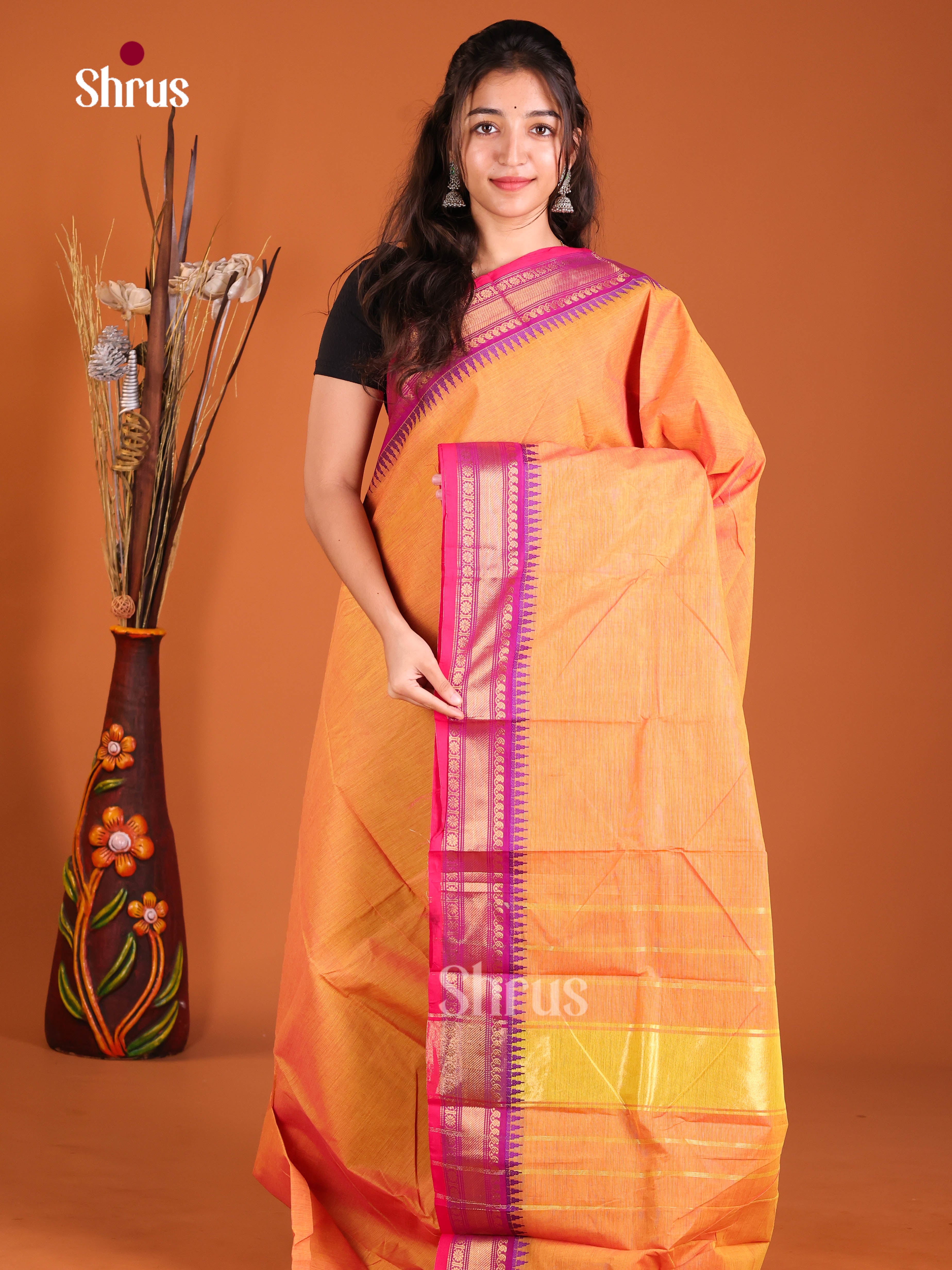 DJS06259 - Chettinad Cotton Saree