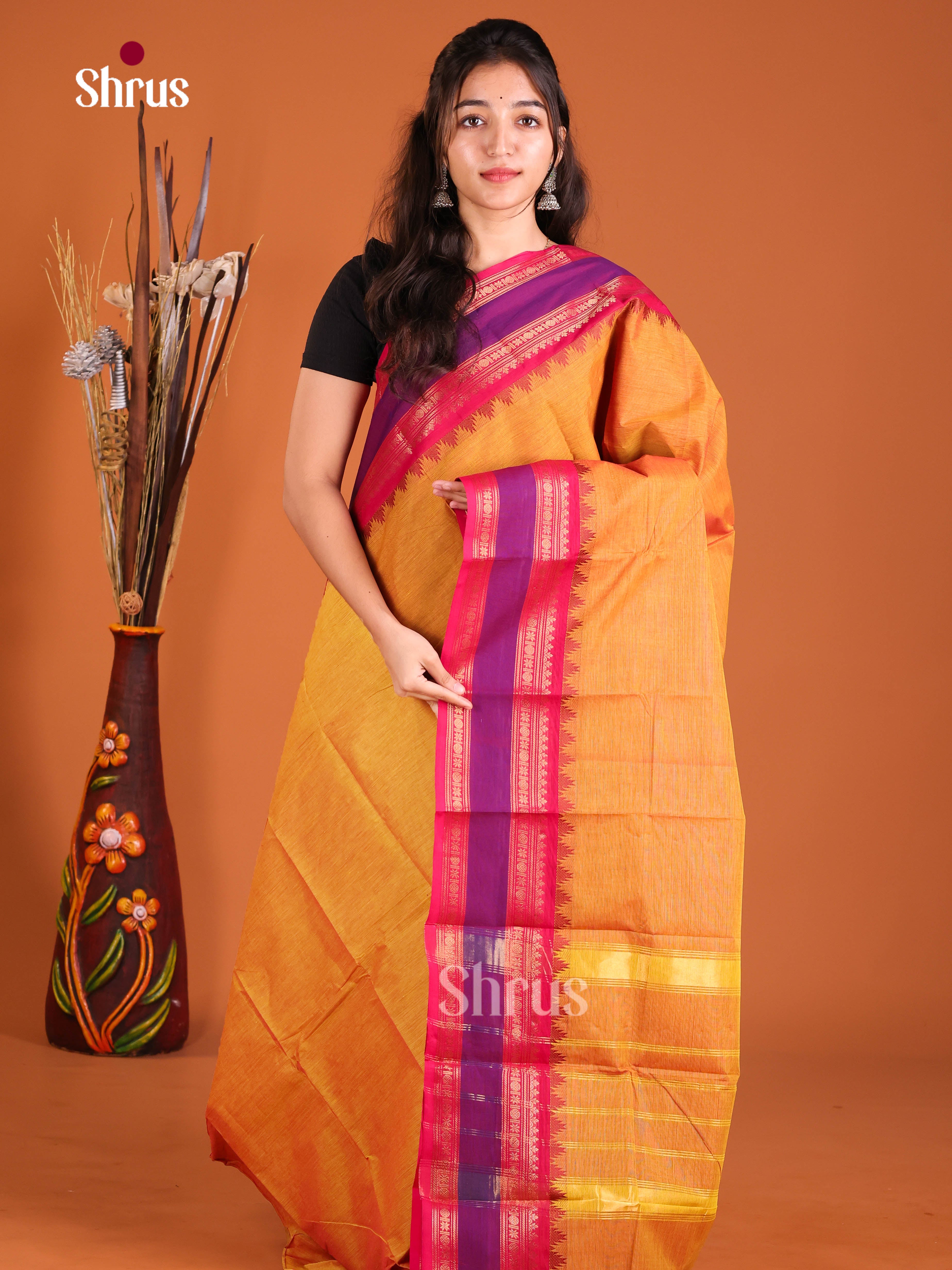 DJS06260 - Chettinad Cotton Saree