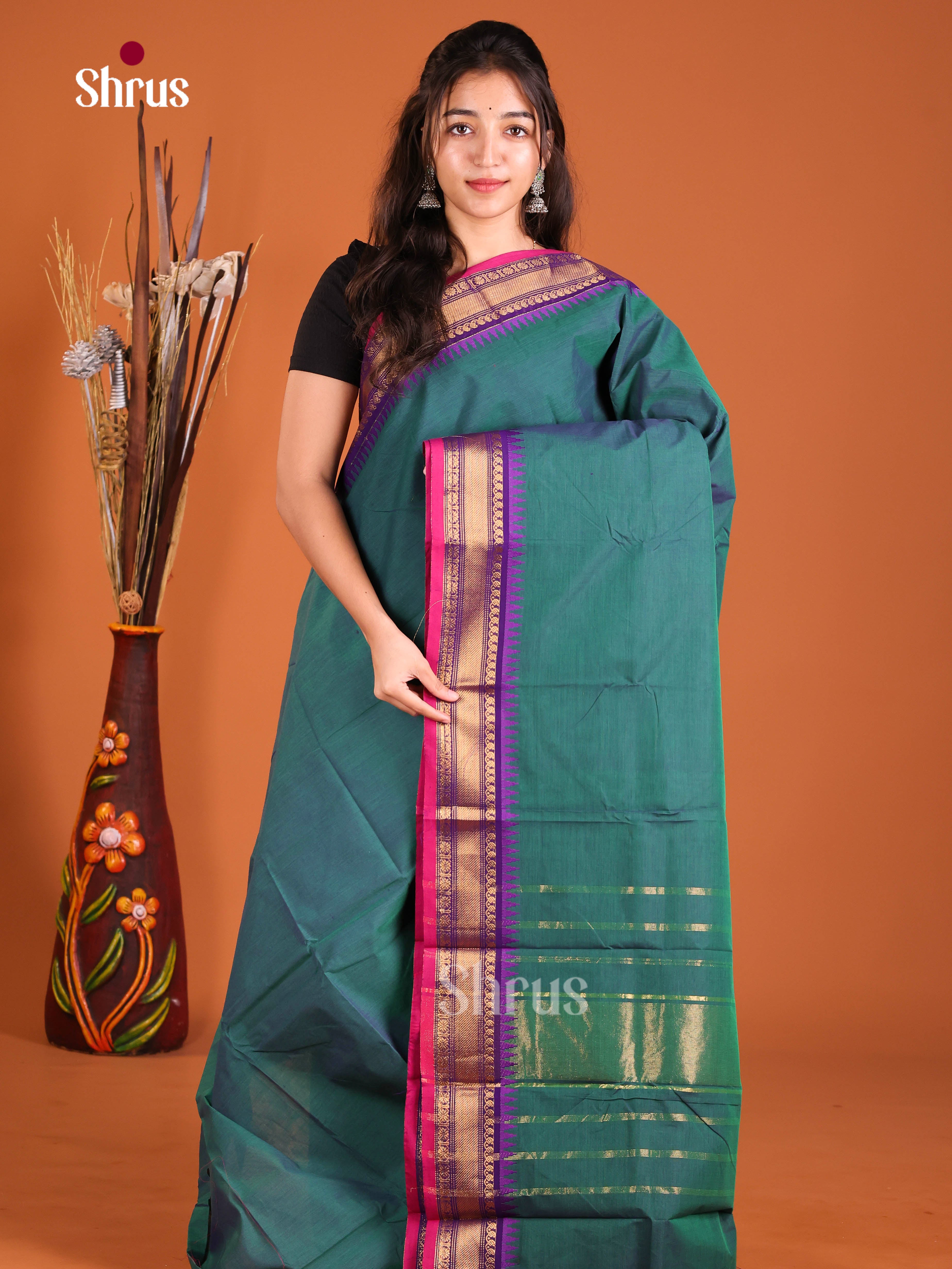 DJS06262 - Chettinad Cotton Saree