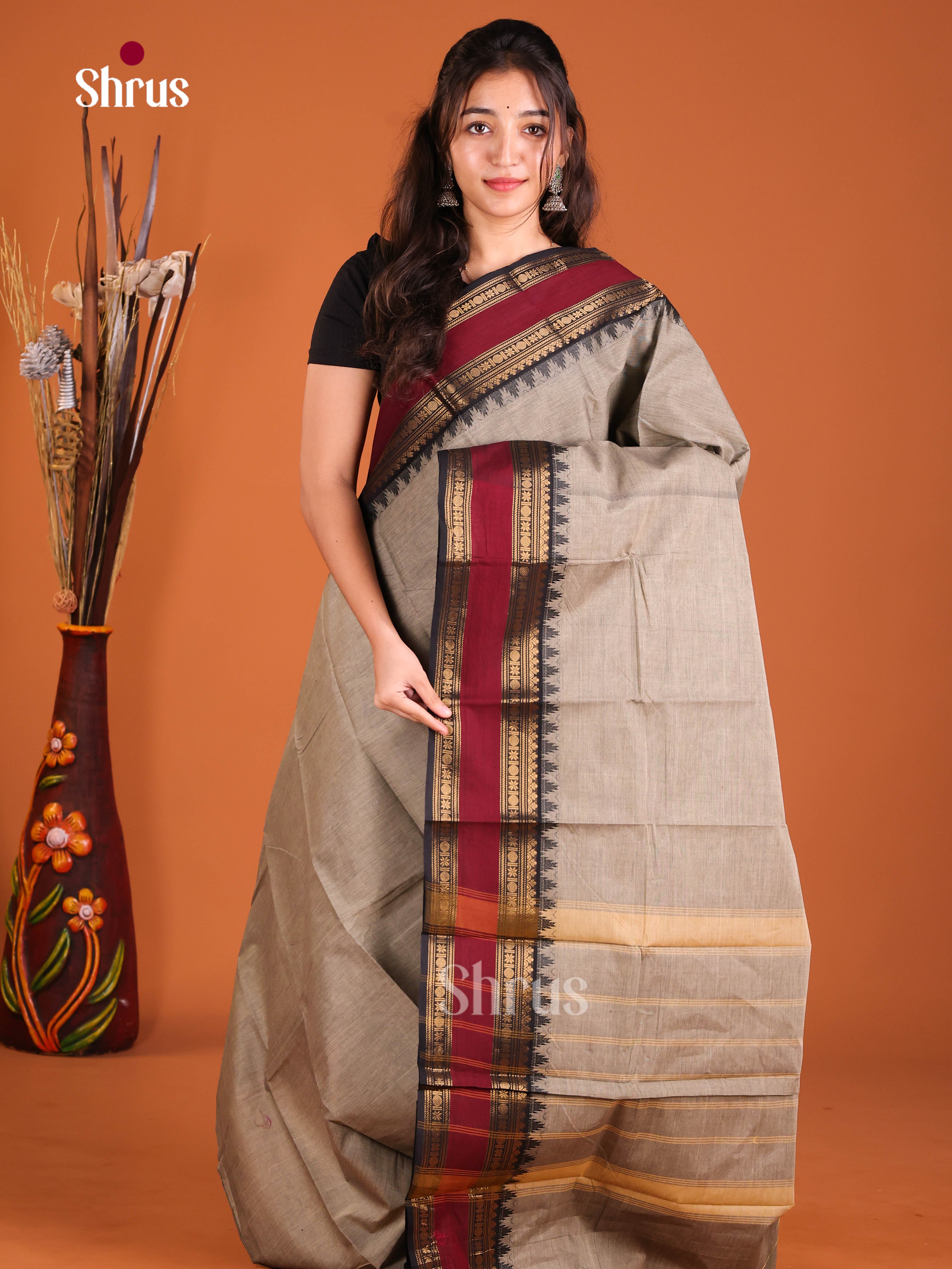 DJS06273 - Chettinad Cotton Saree
