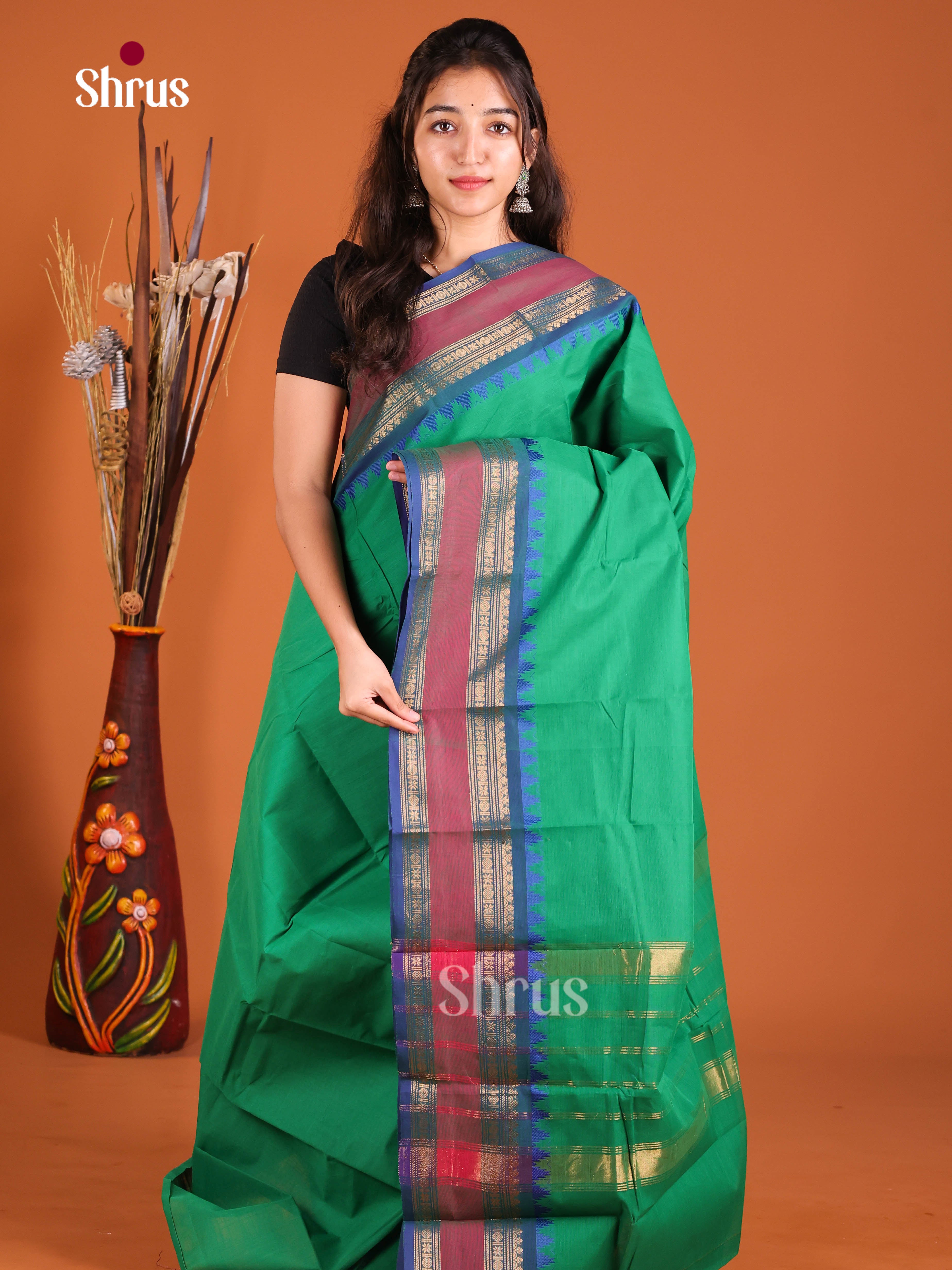 DJS06276 - Chettinad Cotton Saree