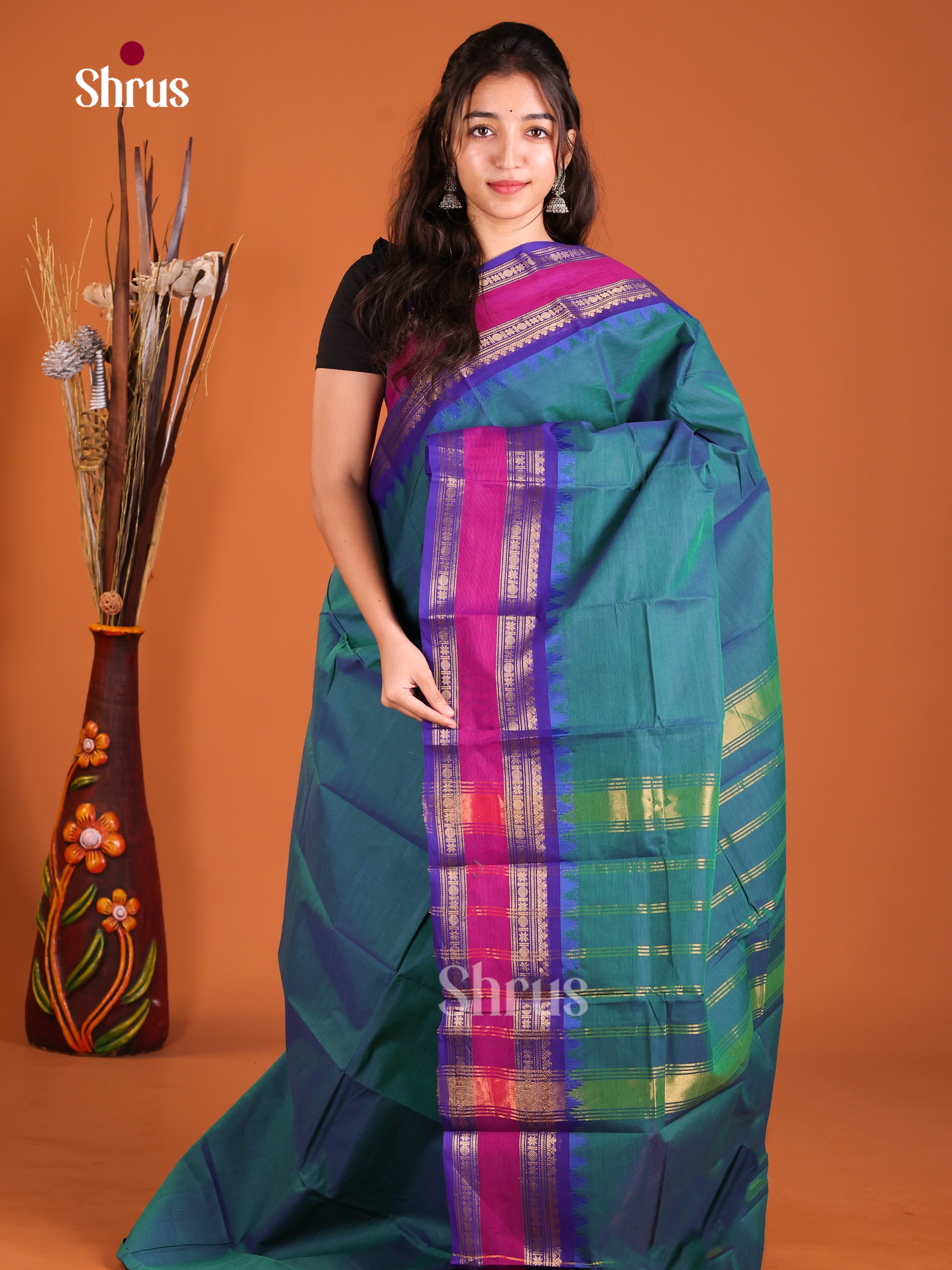DJS06277 - Chettinad Cotton Saree