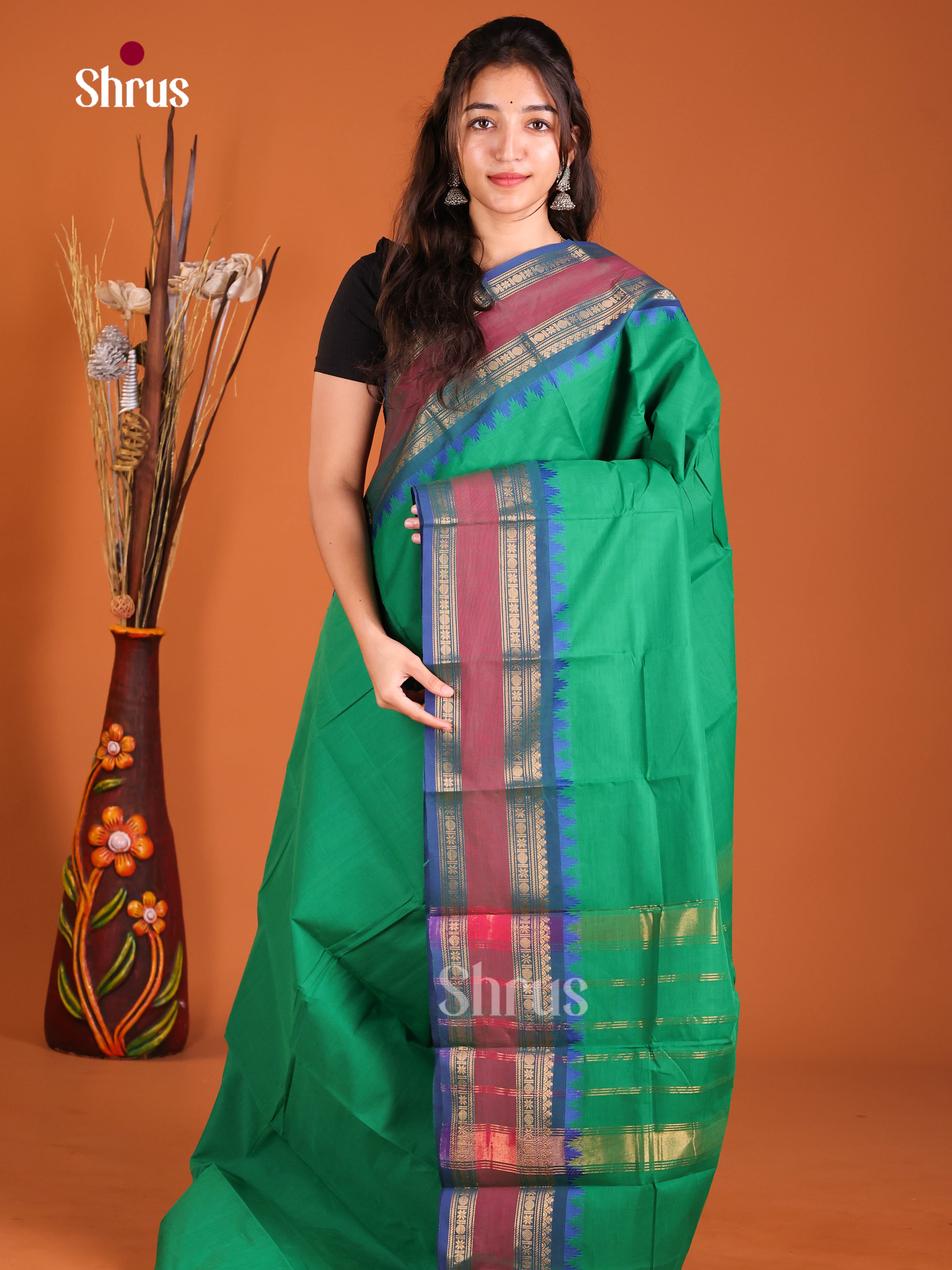 DJS06281 - Chettinad Cotton Saree