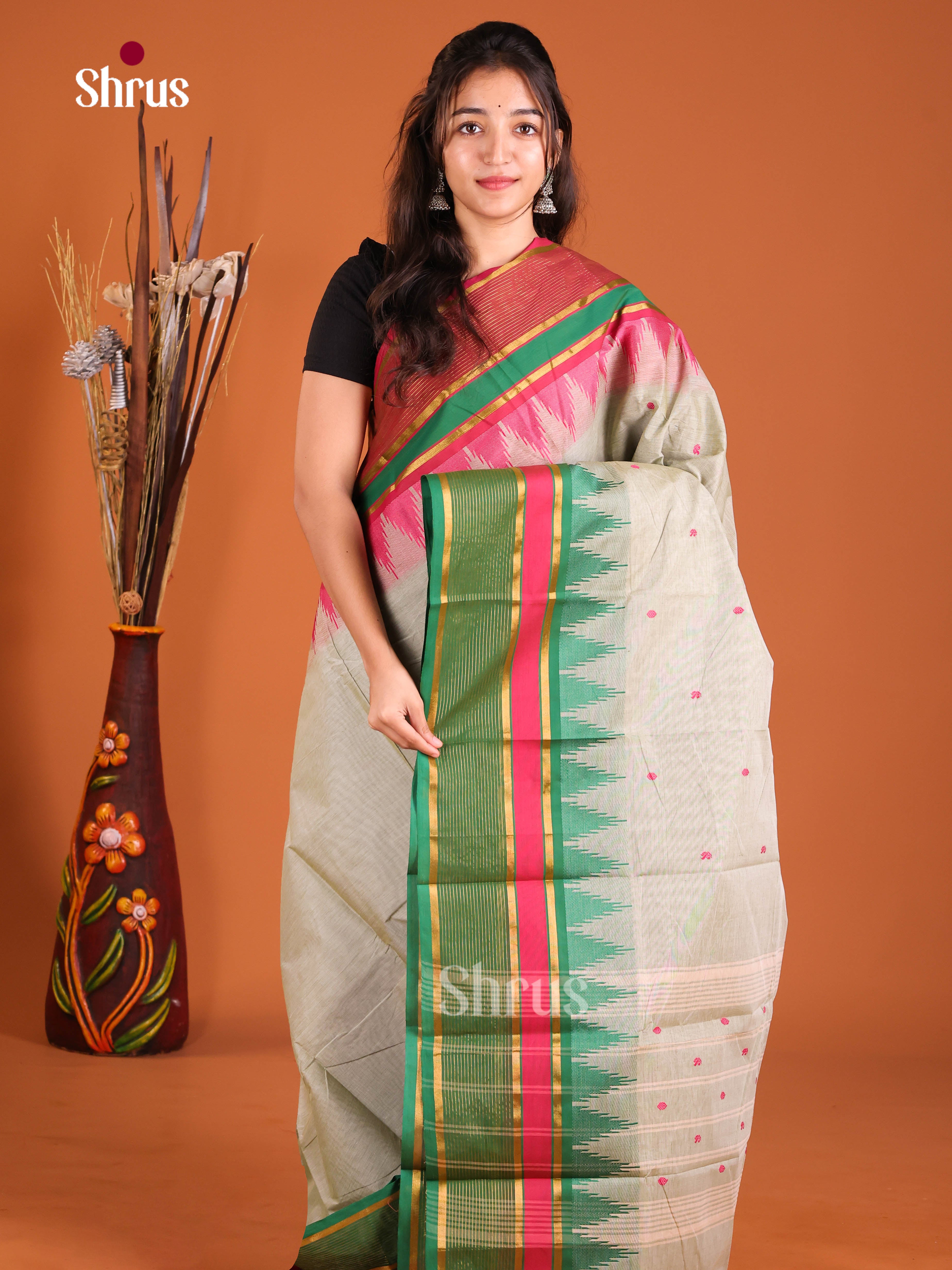 DJS06441 - Chettinad Cotton Saree