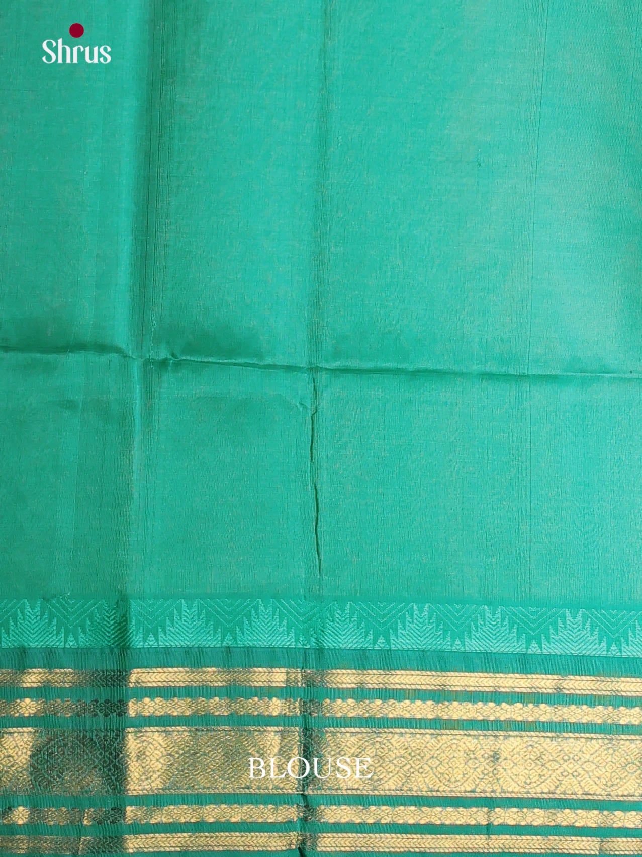Cream & Green Silk Cotton Korvai-kattams Saree