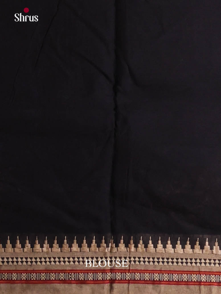 Black - Narayanpet Cotton Saree