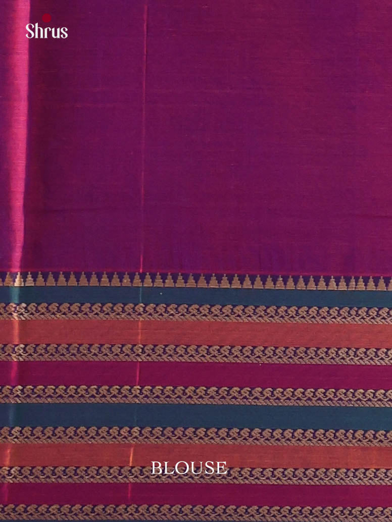 Purple & Green - Narayanpet Cotton Saree