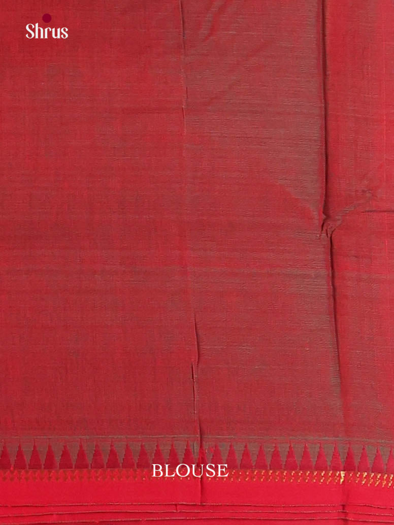 Double Shaded Maroon & Red - Narayanpet Cotton Saree