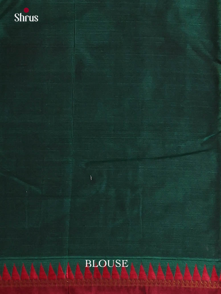 Green & Red - Narayanpet Cotton Saree