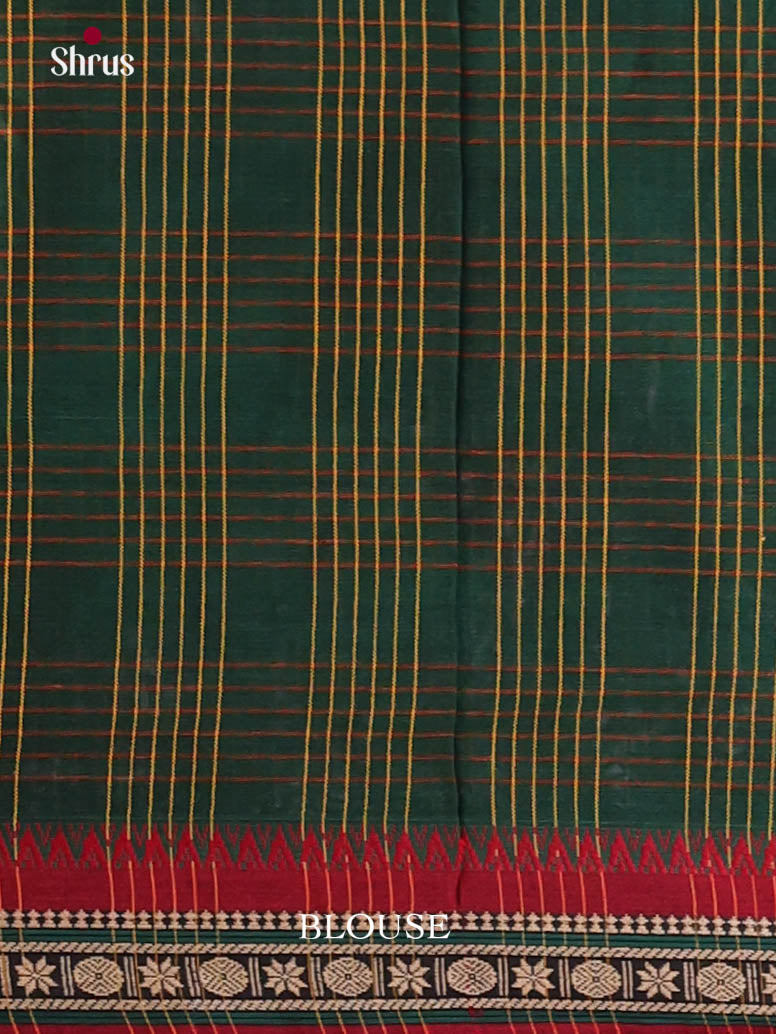 Green & Red - Narayanpet Cotton Saree