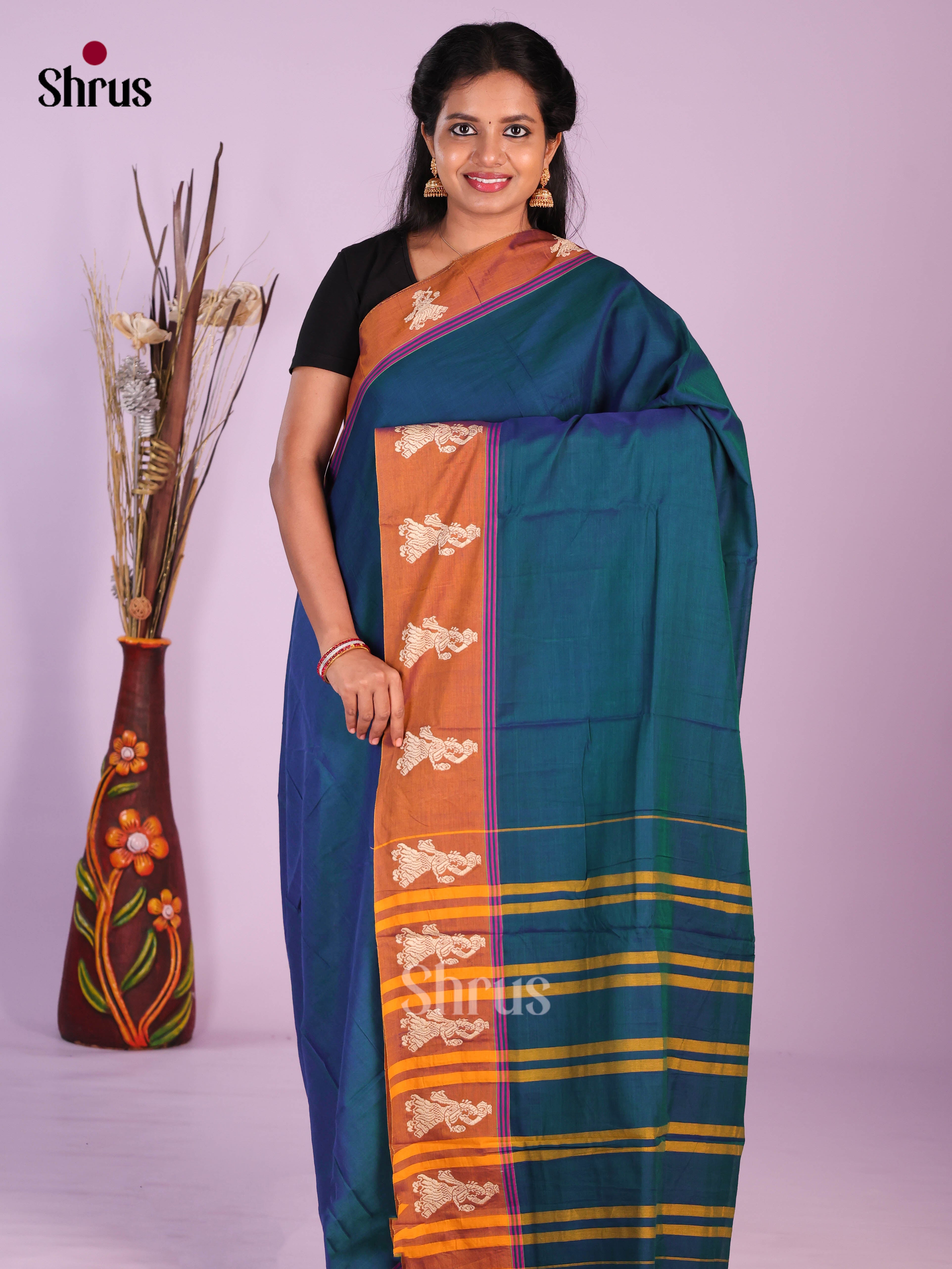 DJS08167 - Narayanpet Cotton Saree