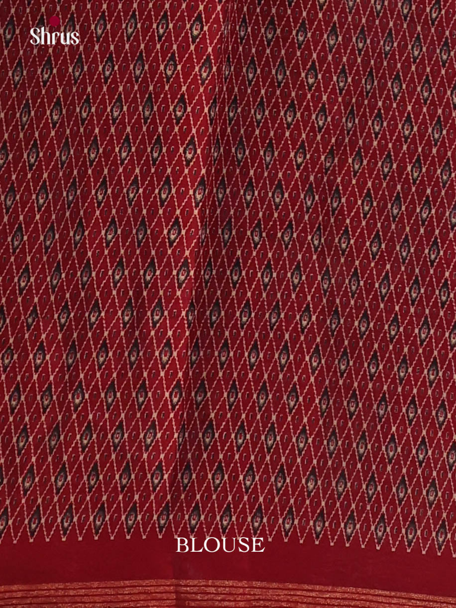 Black & Red - Art Modal Saree