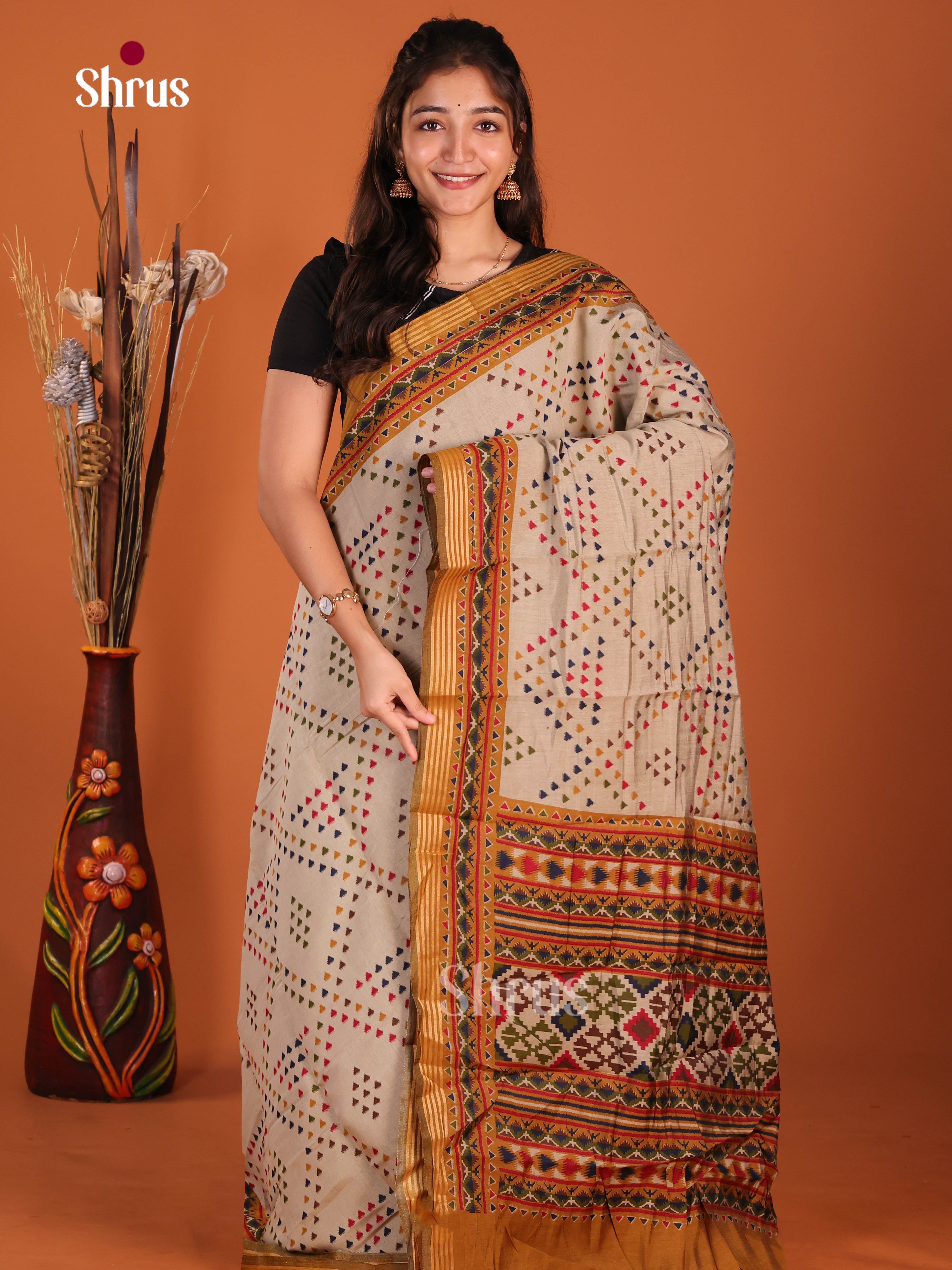DJS08230 - Art Modal Saree - Shop on Shrus.com