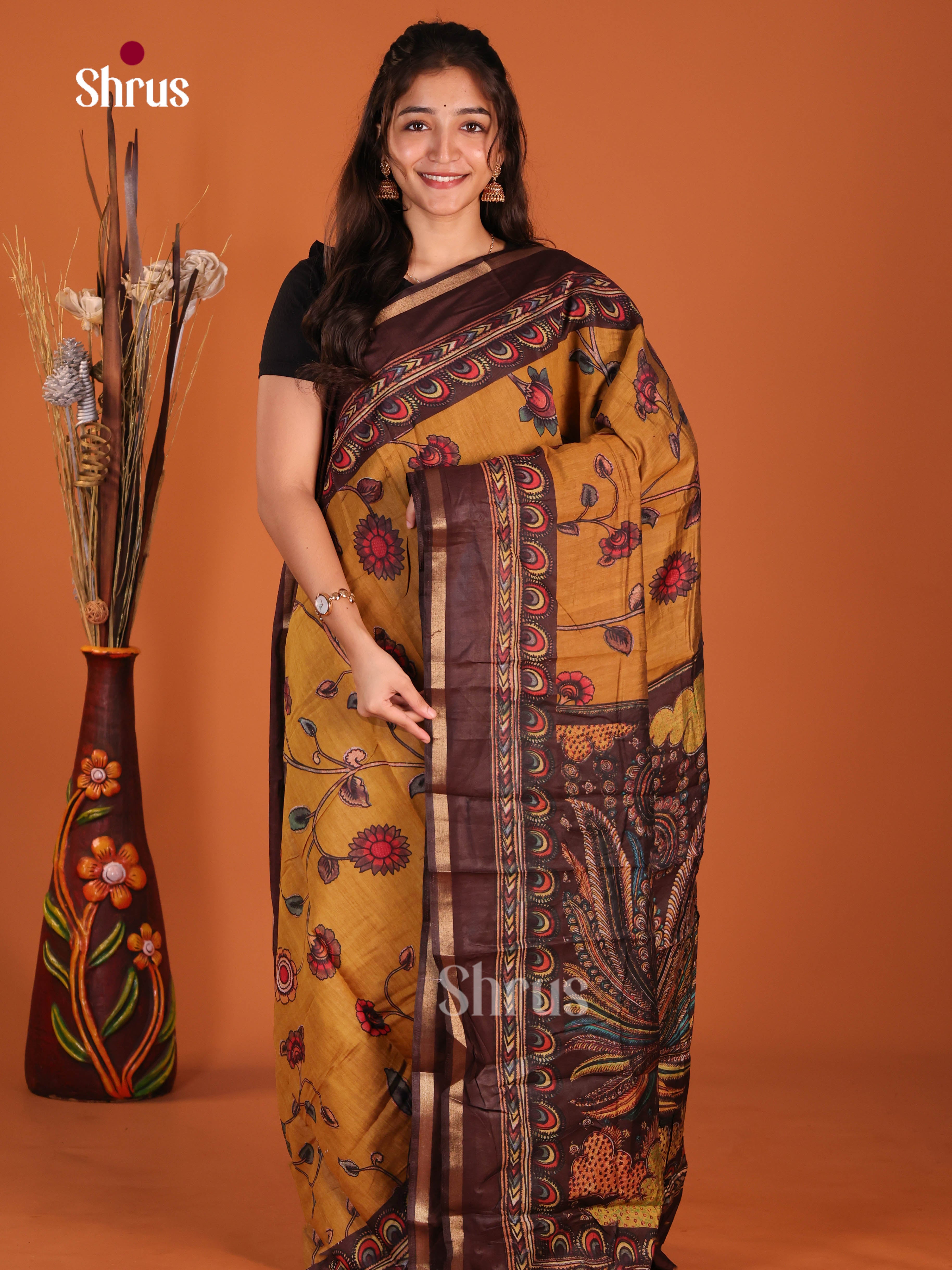 DJS08242 - Art Modal Saree - Shop on Shrus.com