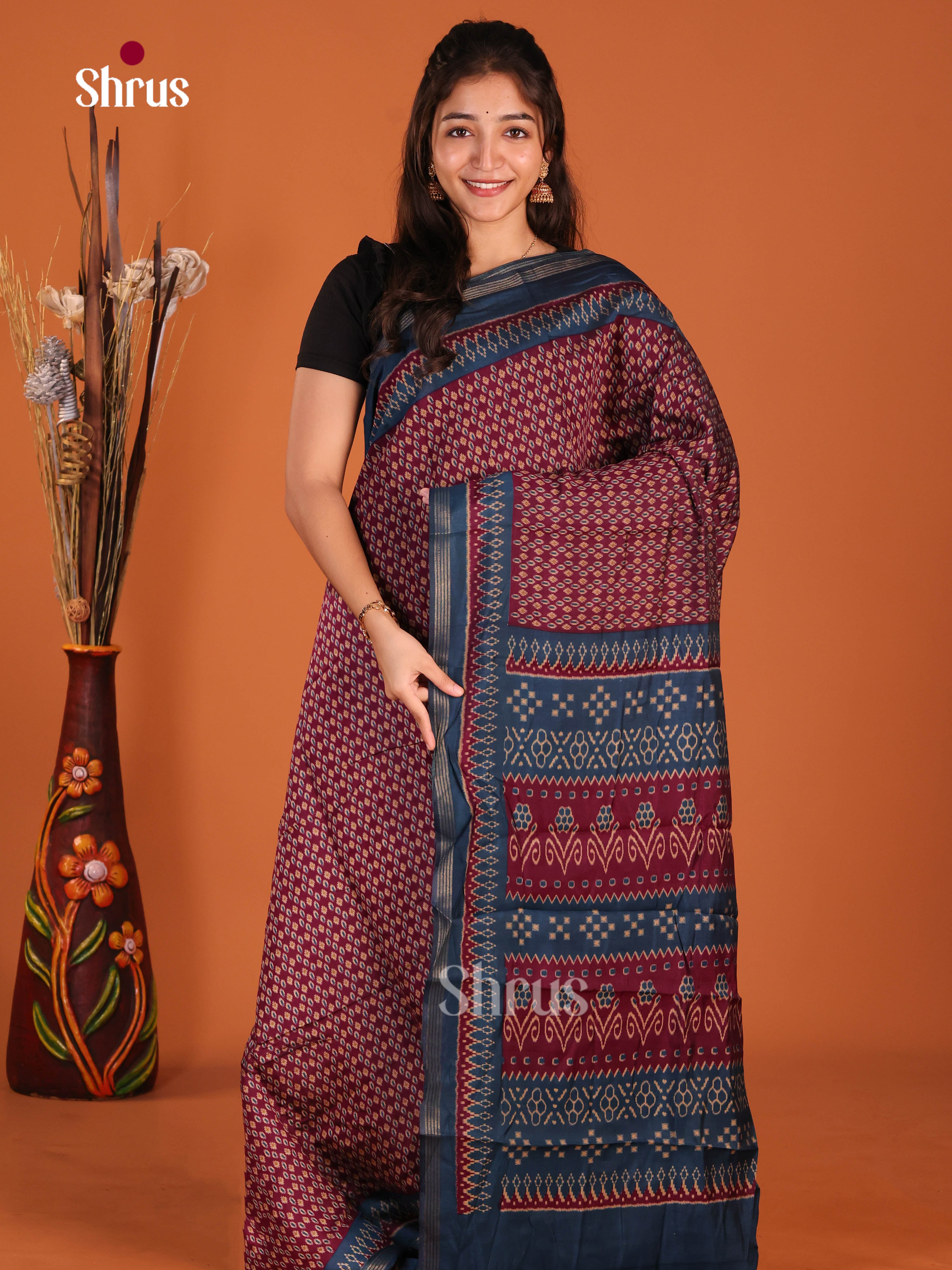DJS08255 - Art Modal Saree - Shop on Shrus.com