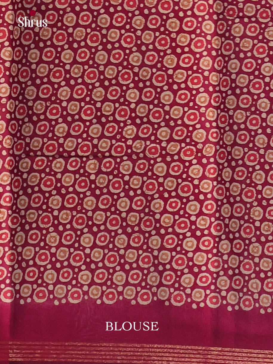 Maroon - Art Modal Saree