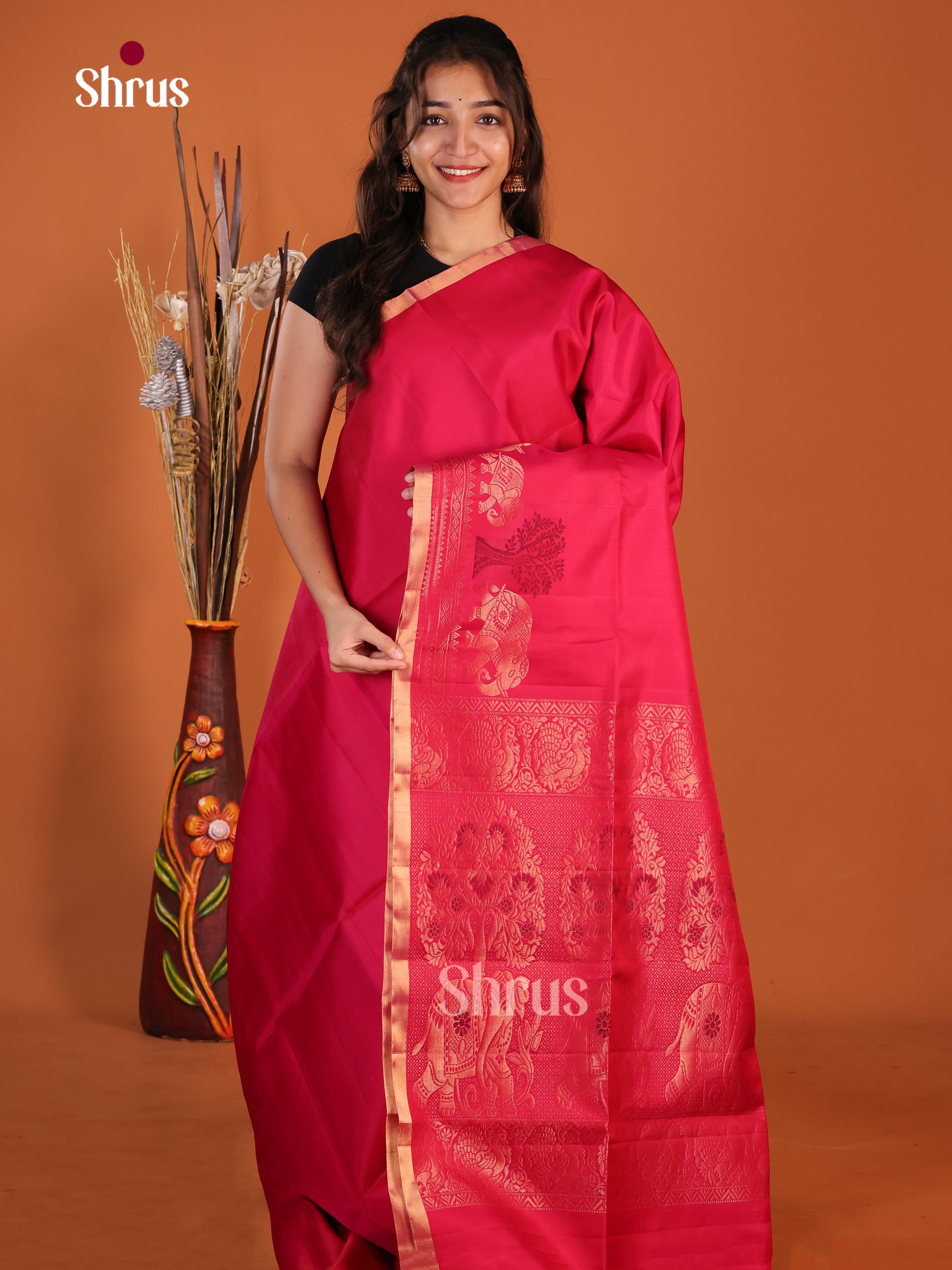 DJS08272 - Soft Silk (HR) Saree