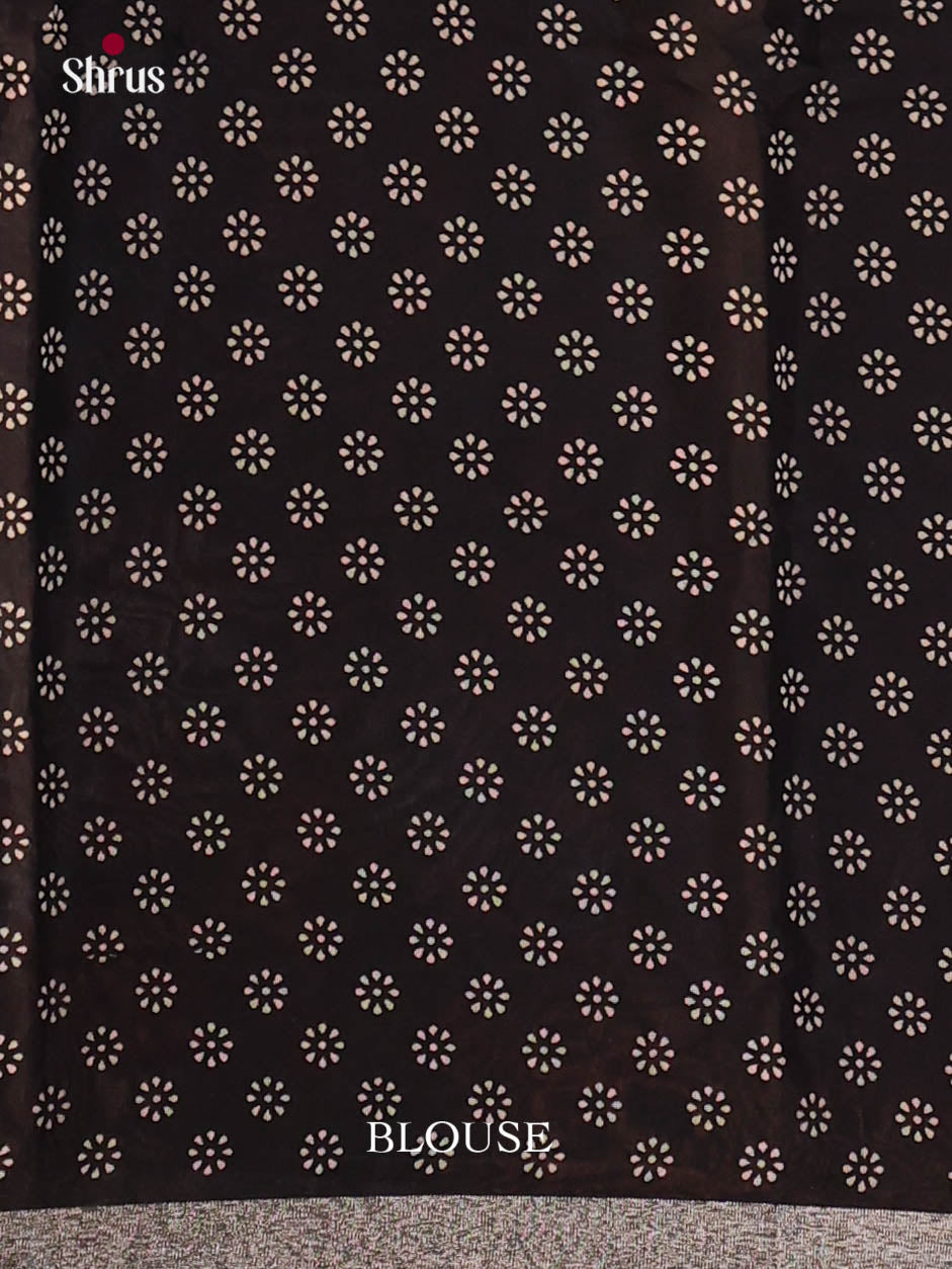 Black & Red- Art Modal Saree