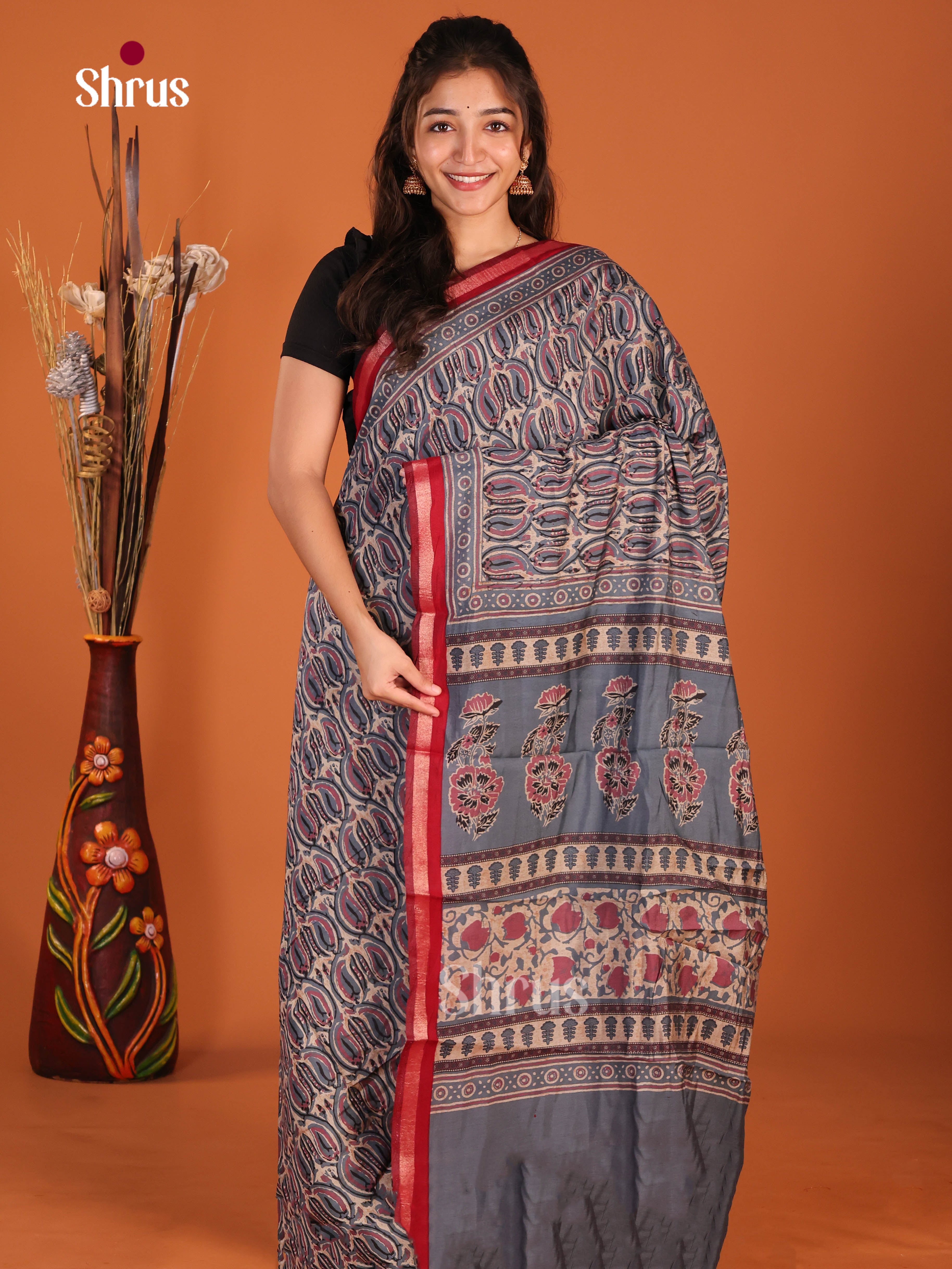 DJS08323 - Art Modal Saree - Shop on Shrus.com