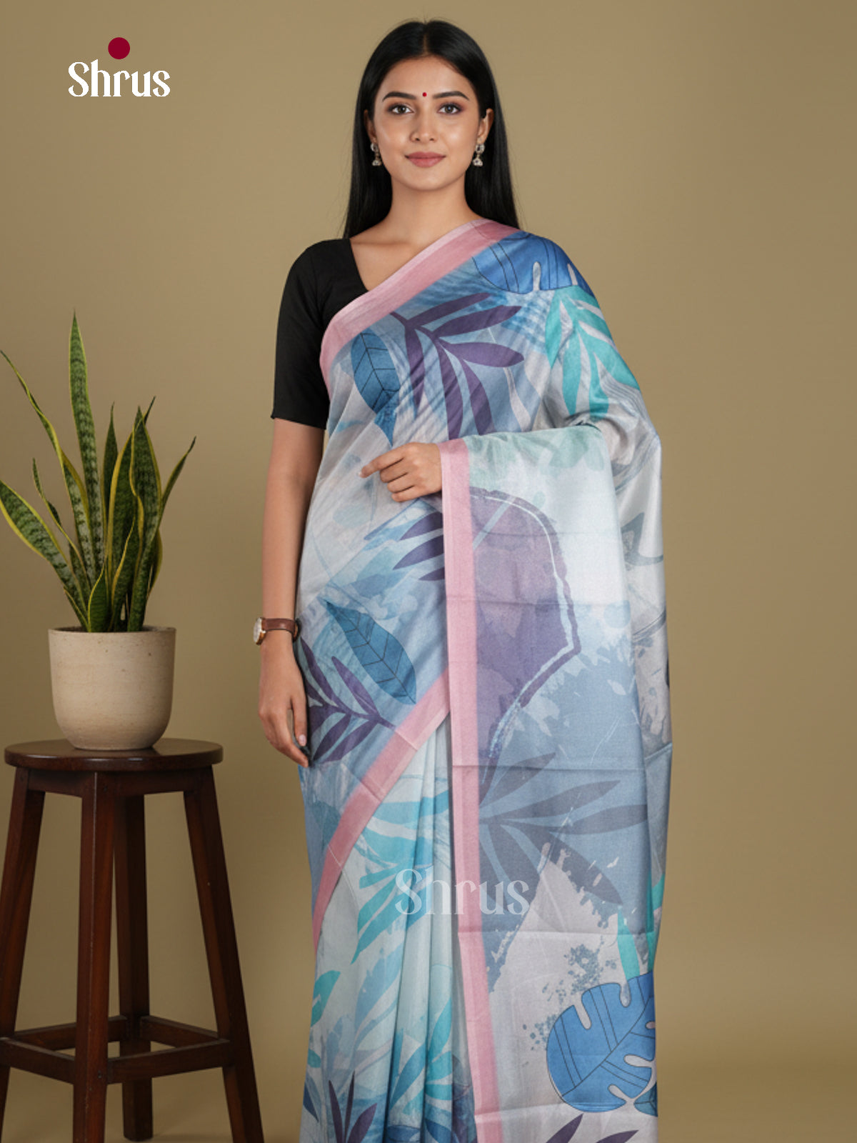DJS08327 - Butter silk Saree