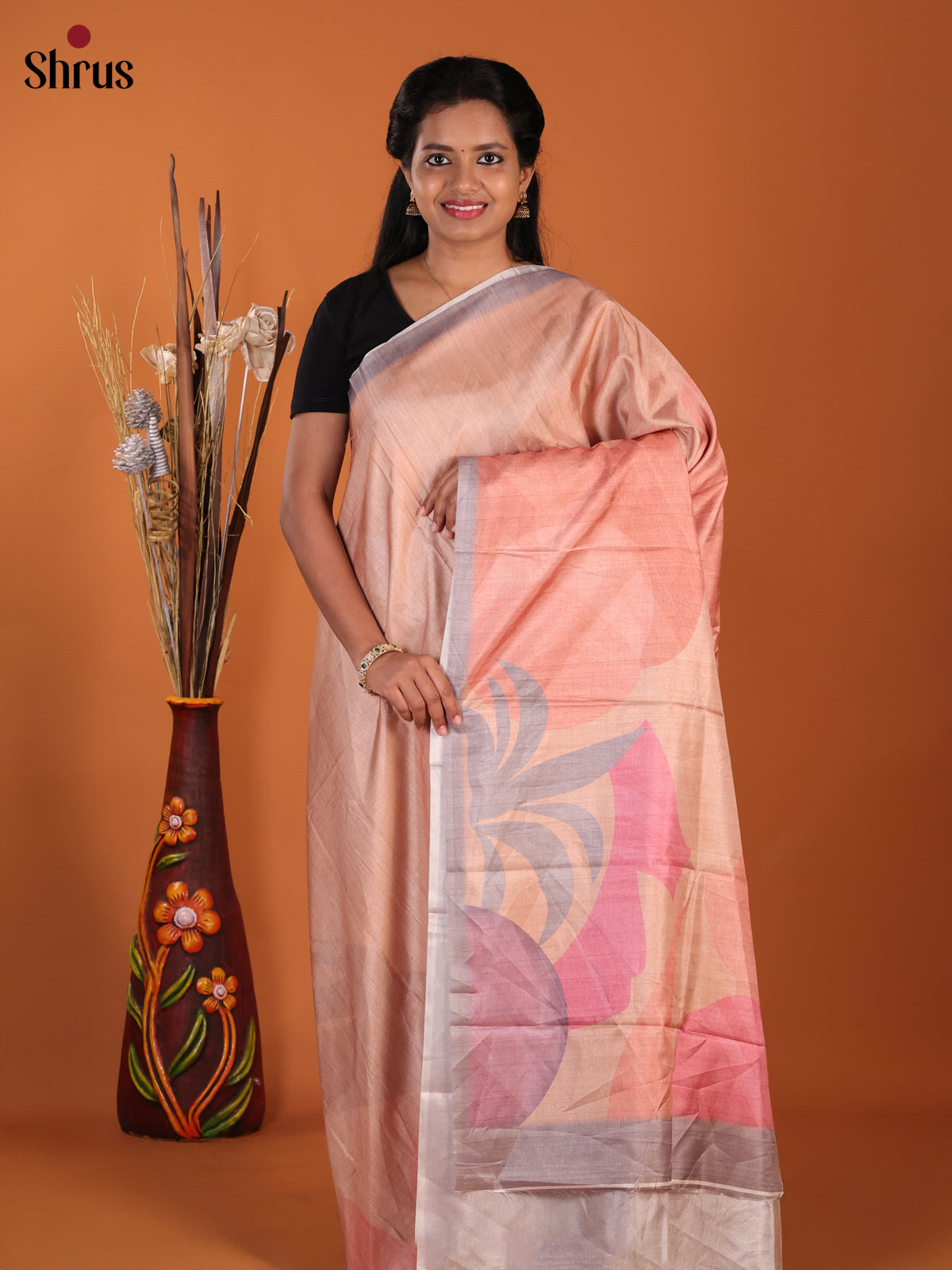 DJS08332 - Butter silk Saree