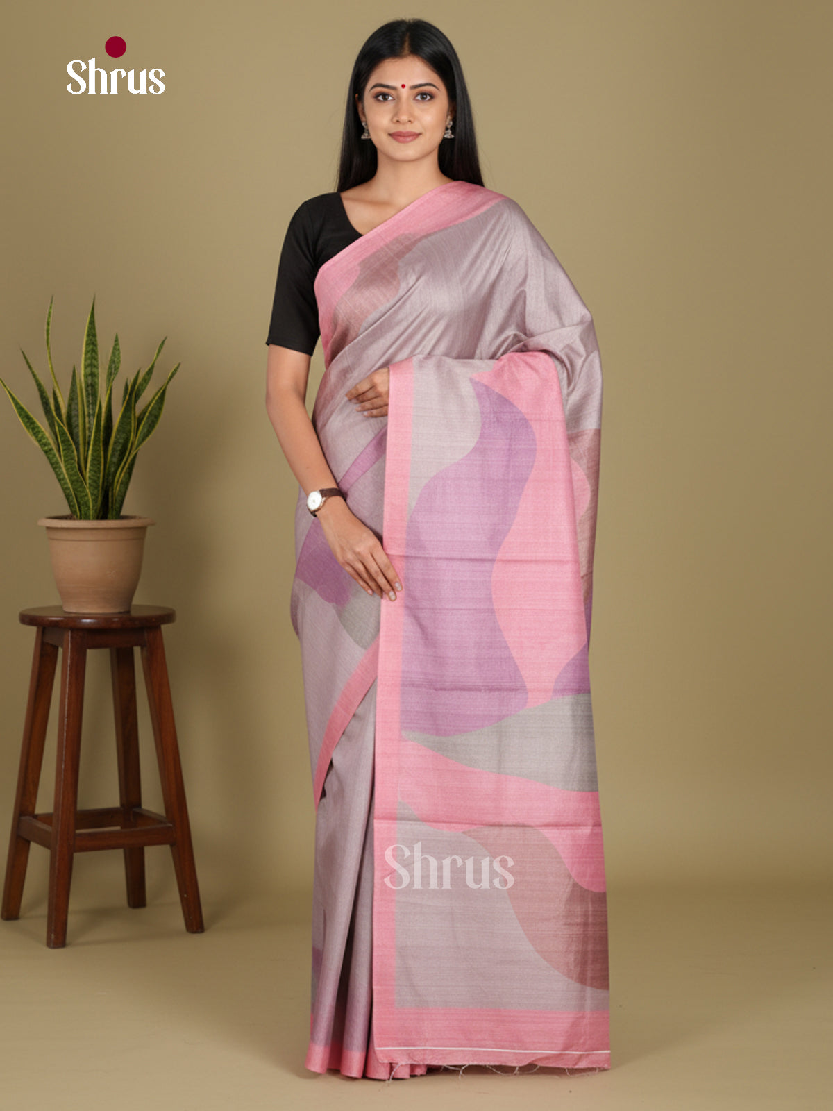 DJS08335 - Butter silk Saree