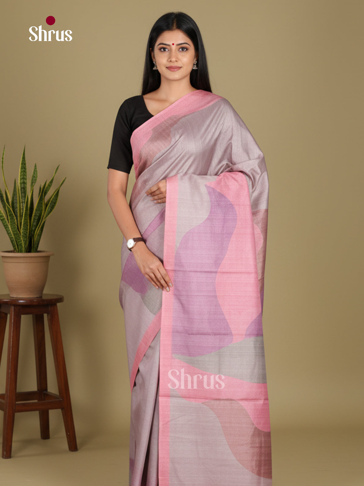 DJS08335 - Butter silk Saree