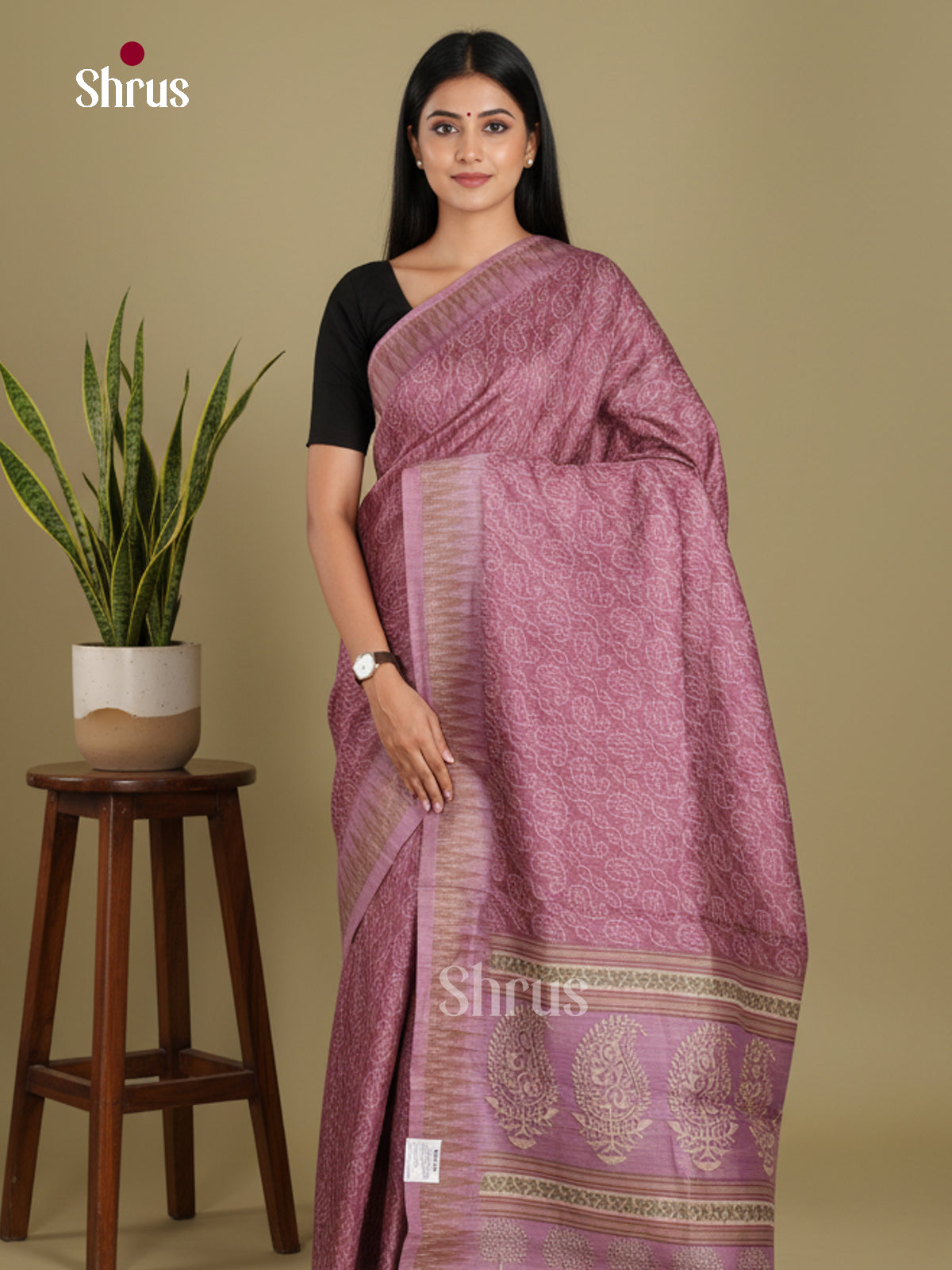 DJS08342 - Semi Chanderi Saree