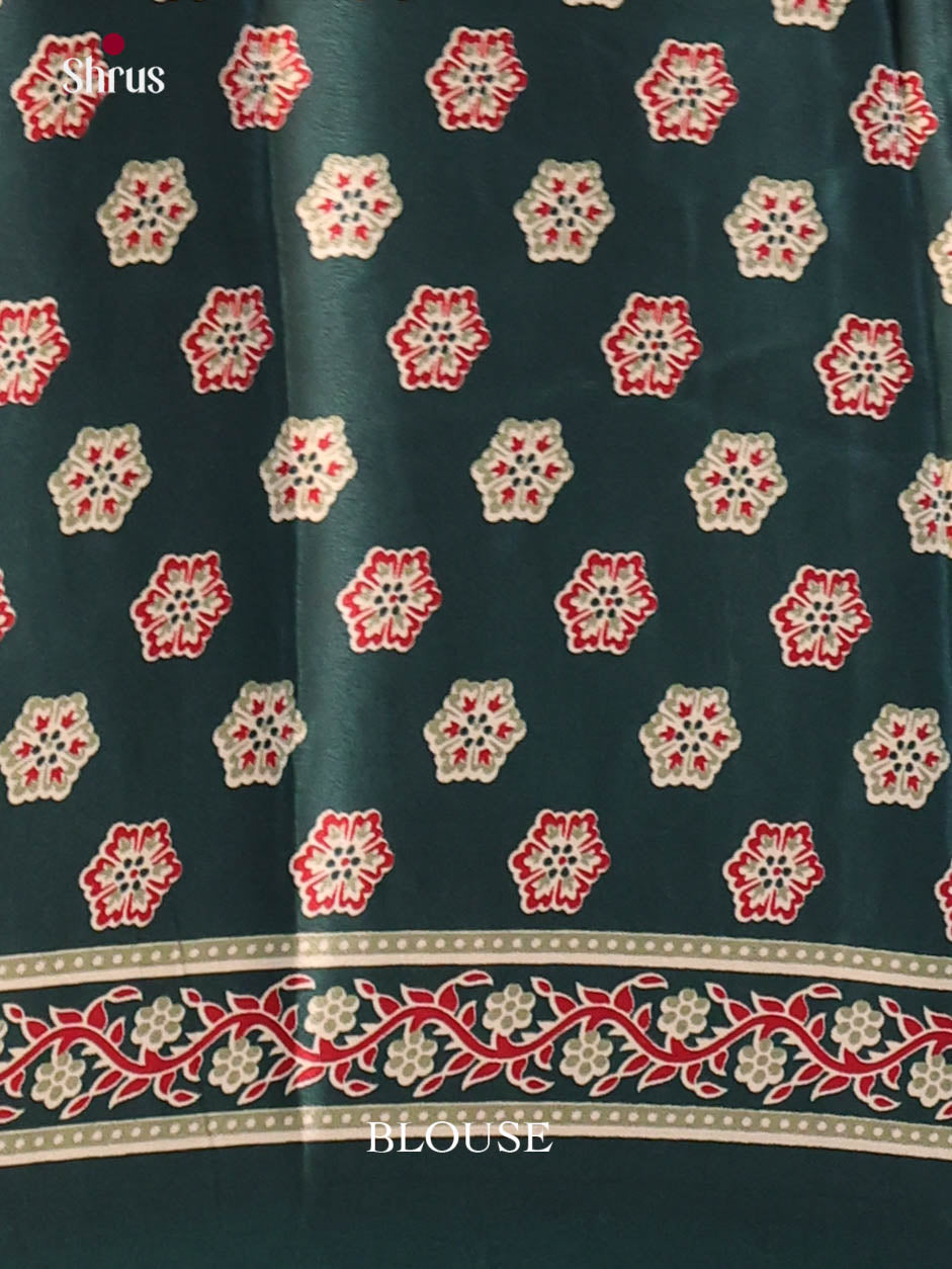 Green- Art Modal Saree