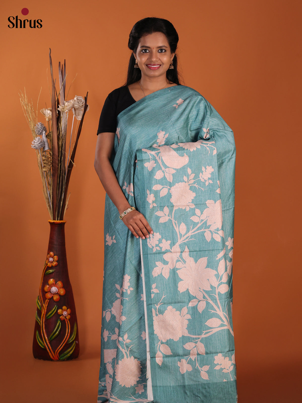 Blue - Semi Modal Saree