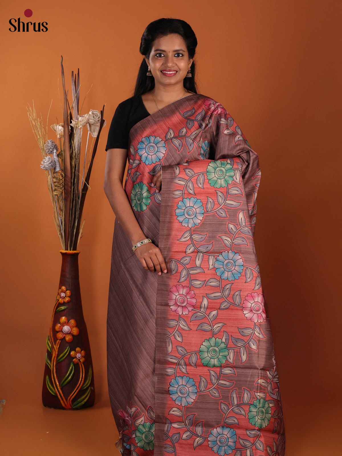DJS09041 - Butter silk Saree