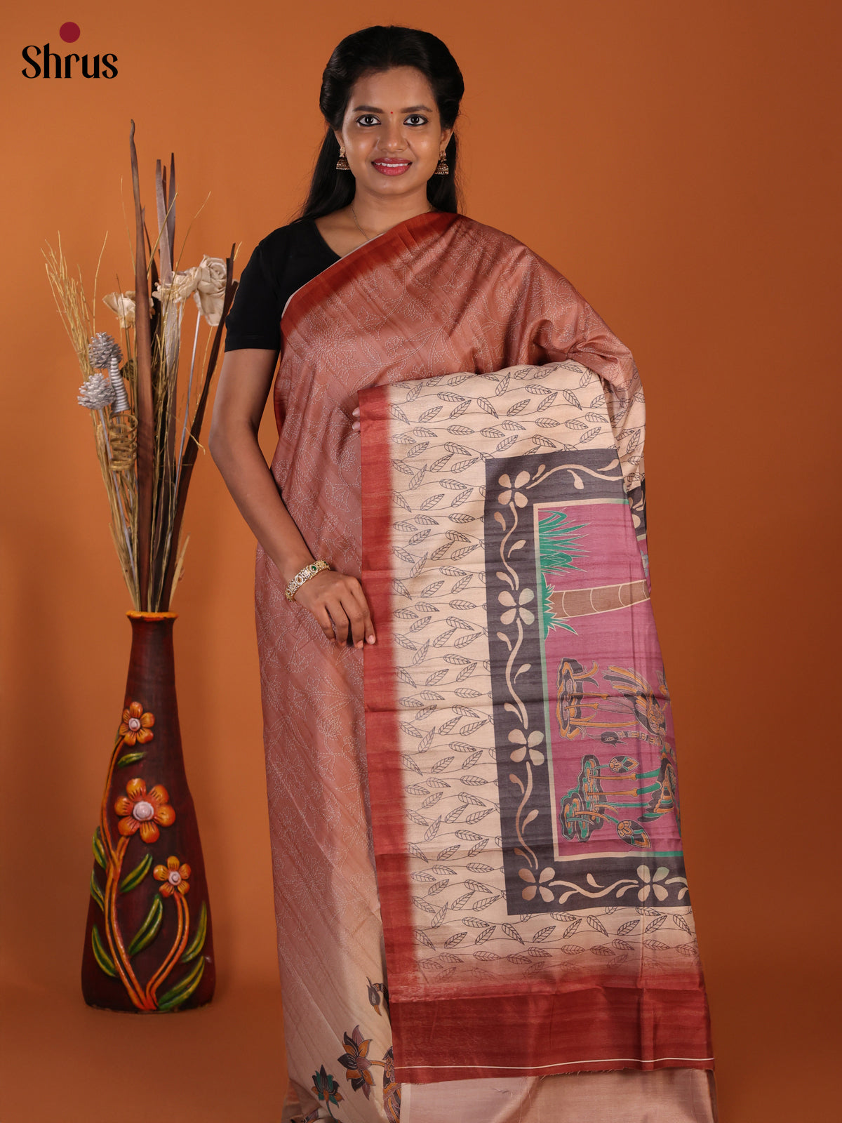 DJS09048 - Butter silk Saree
