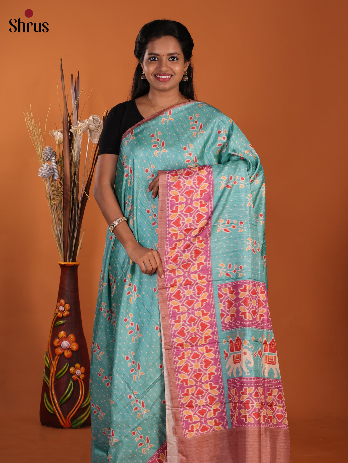 DJS09088 - Butter silk Saree
