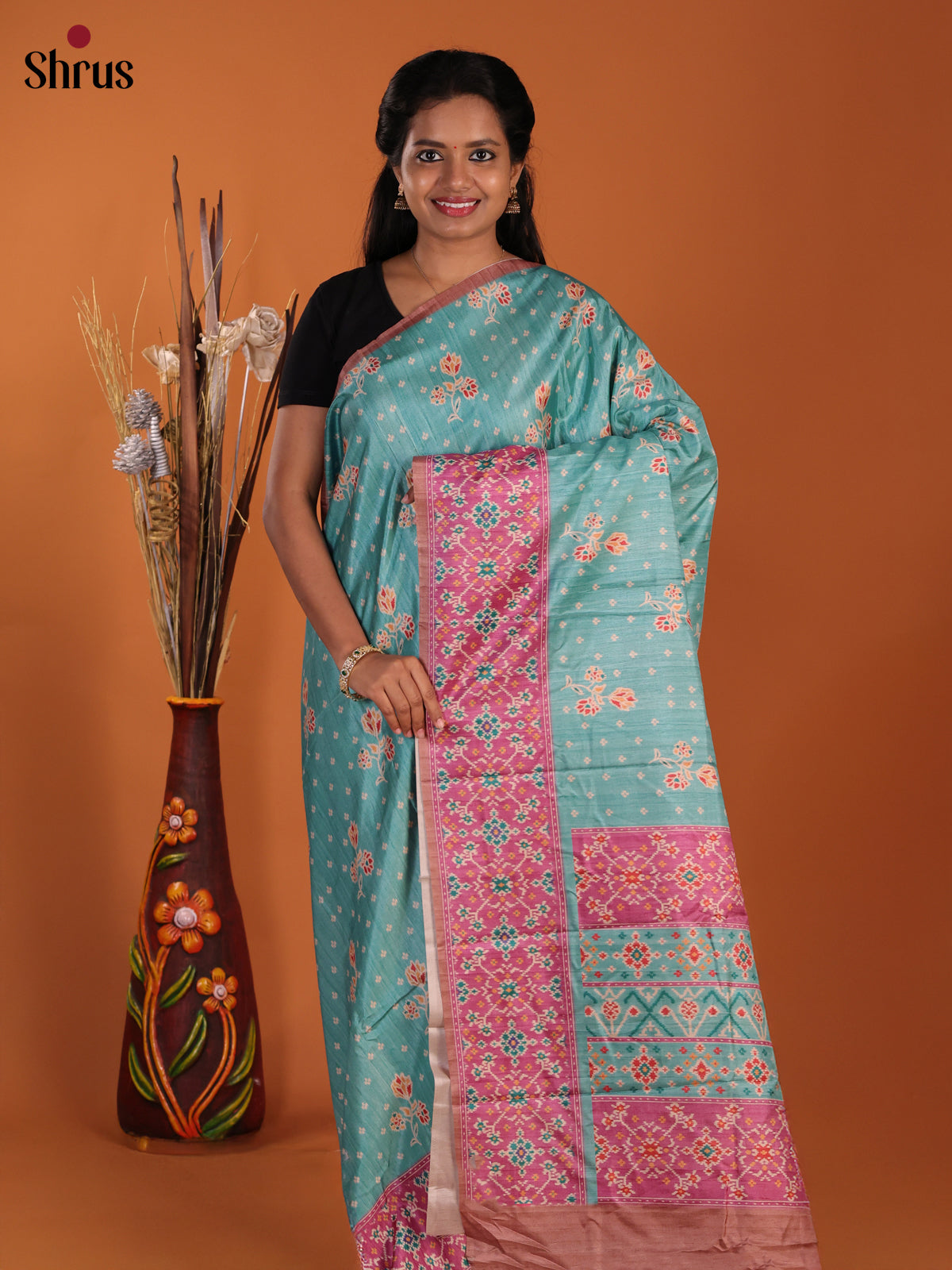 DJS09099 - Butter silk Saree