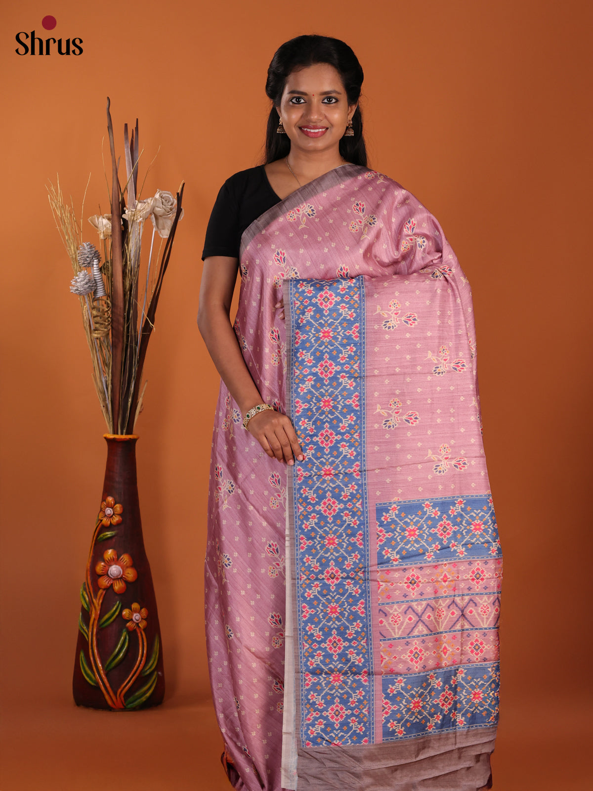 DJS09100 - Butter silk Saree