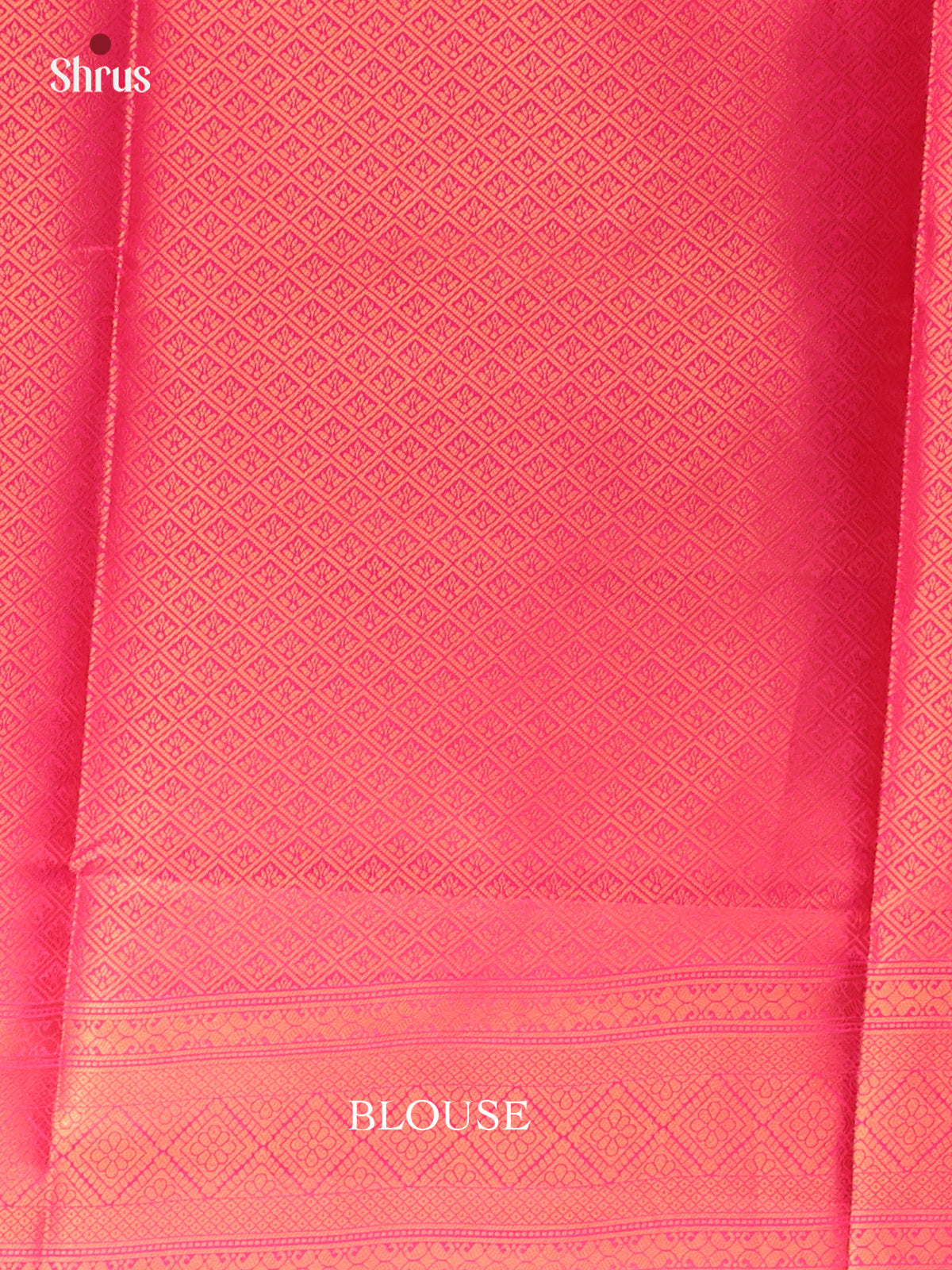 Pink - Semi Softsilk Saree