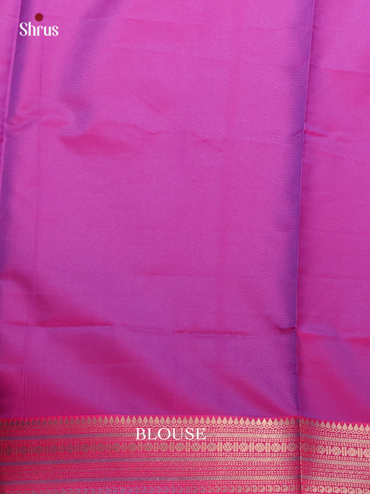 Blue & Purple - Semi Softsilk Saree