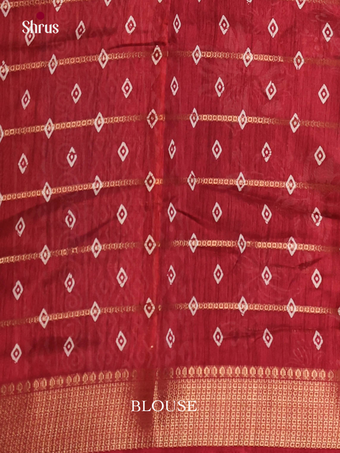 Maroon - Semi Crepe Saree - Shop on Shrus.com