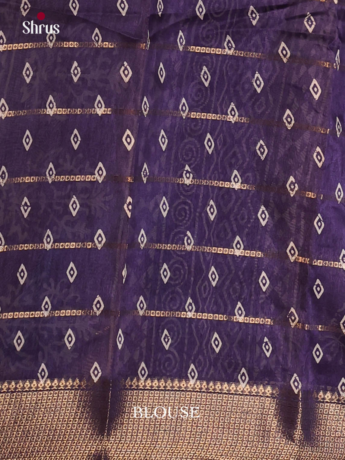 Violet - Semi Crepe Saree - Shop on Shrus.com