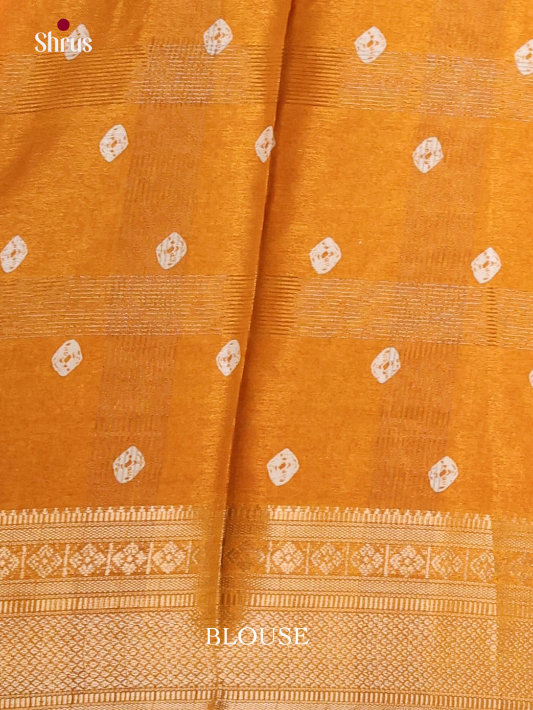 Mustard - Semi Crepe Saree - Shop on Shrus.com
