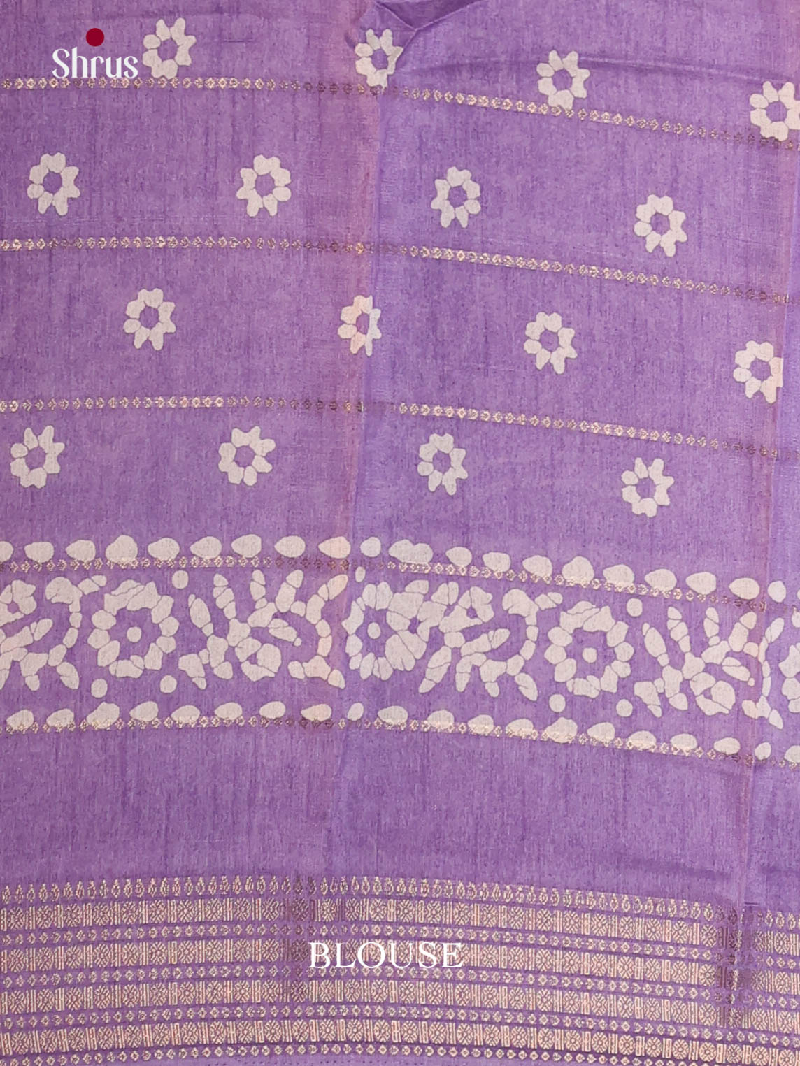 Purple - Semi Crepe Saree - Shop on Shrus.com