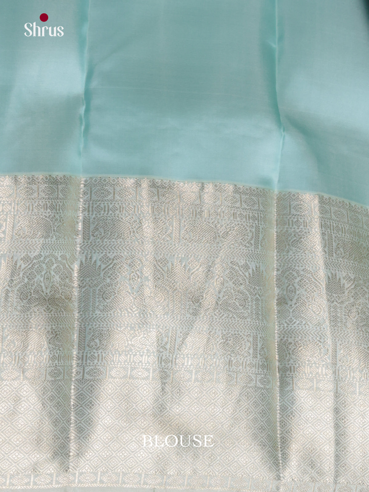 DJS10027 - Kanchipuram-halfpure Saree