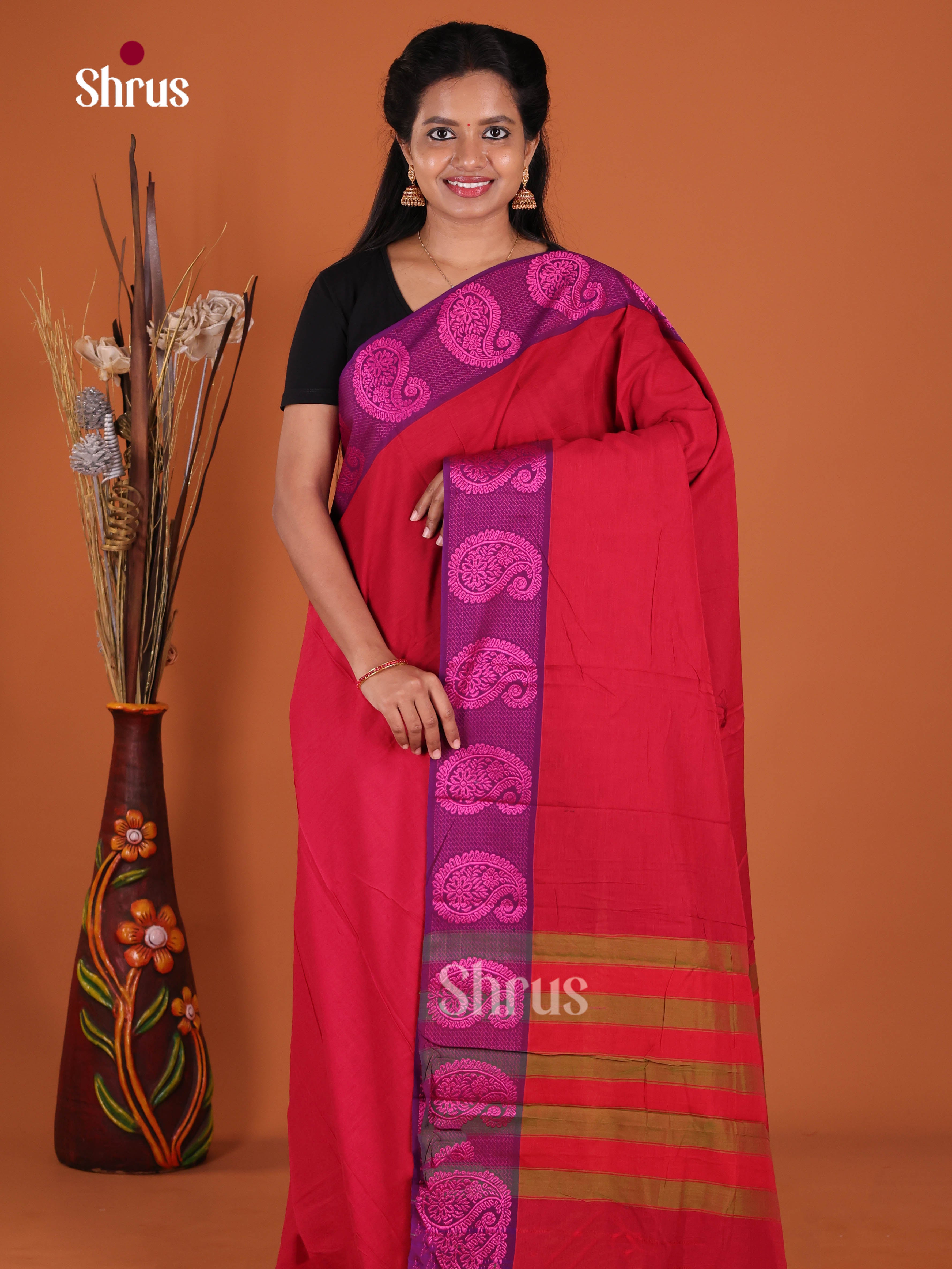 DJS10300 - Narayanpet Cotton Saree