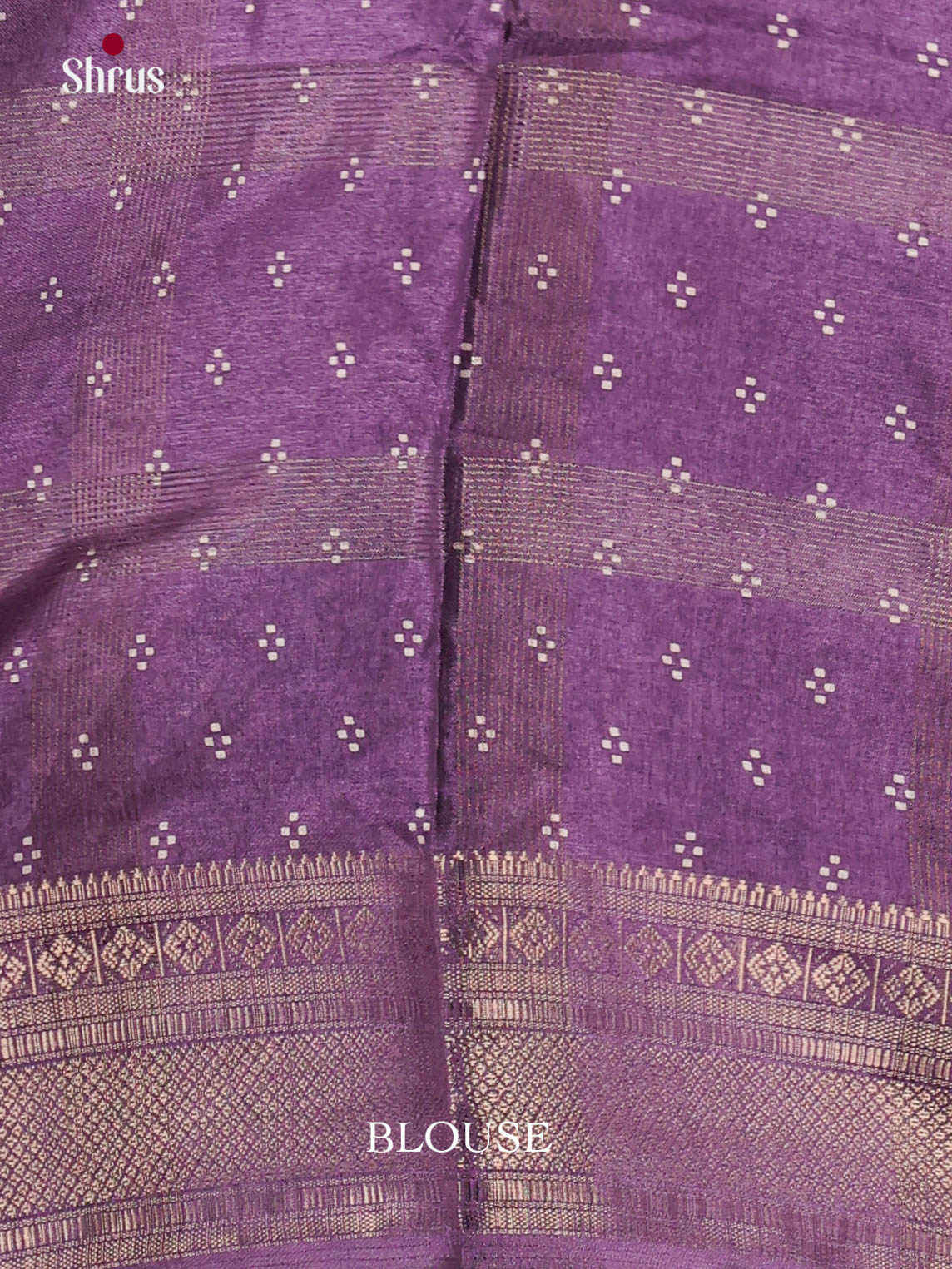 Purple- Semi Crepe Saree - Shop on Shrus.com