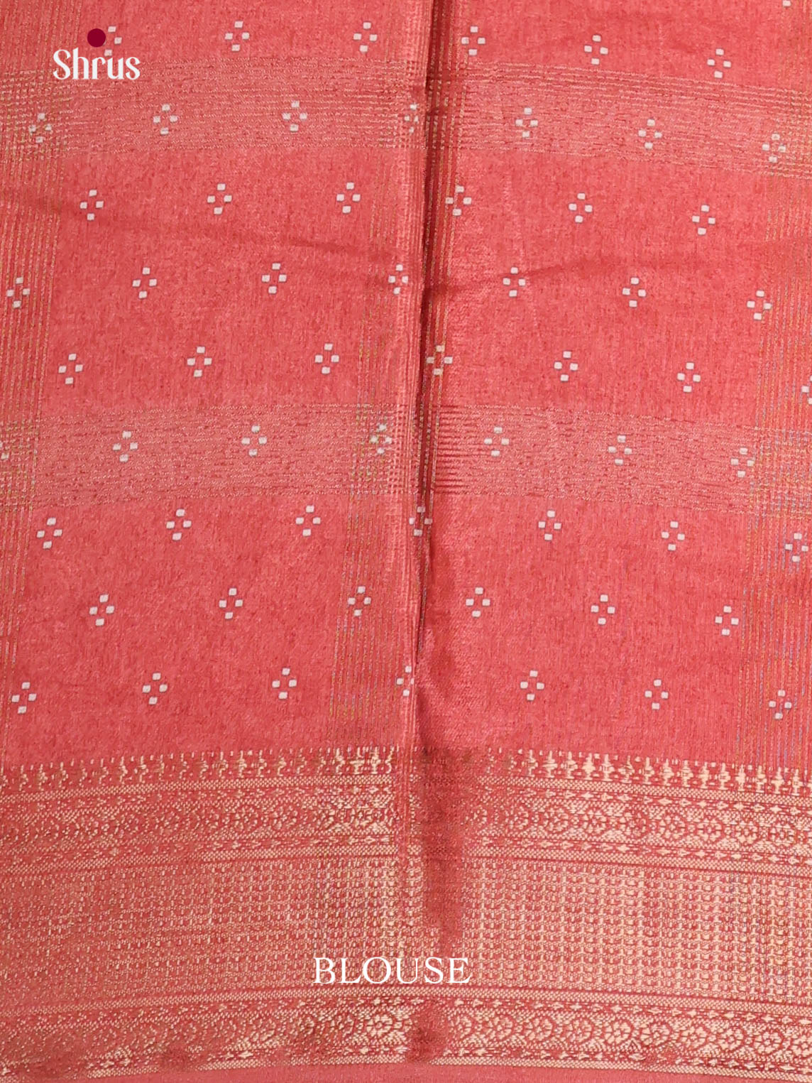 Red- Semi Crepe Saree - Shop on Shrus.com