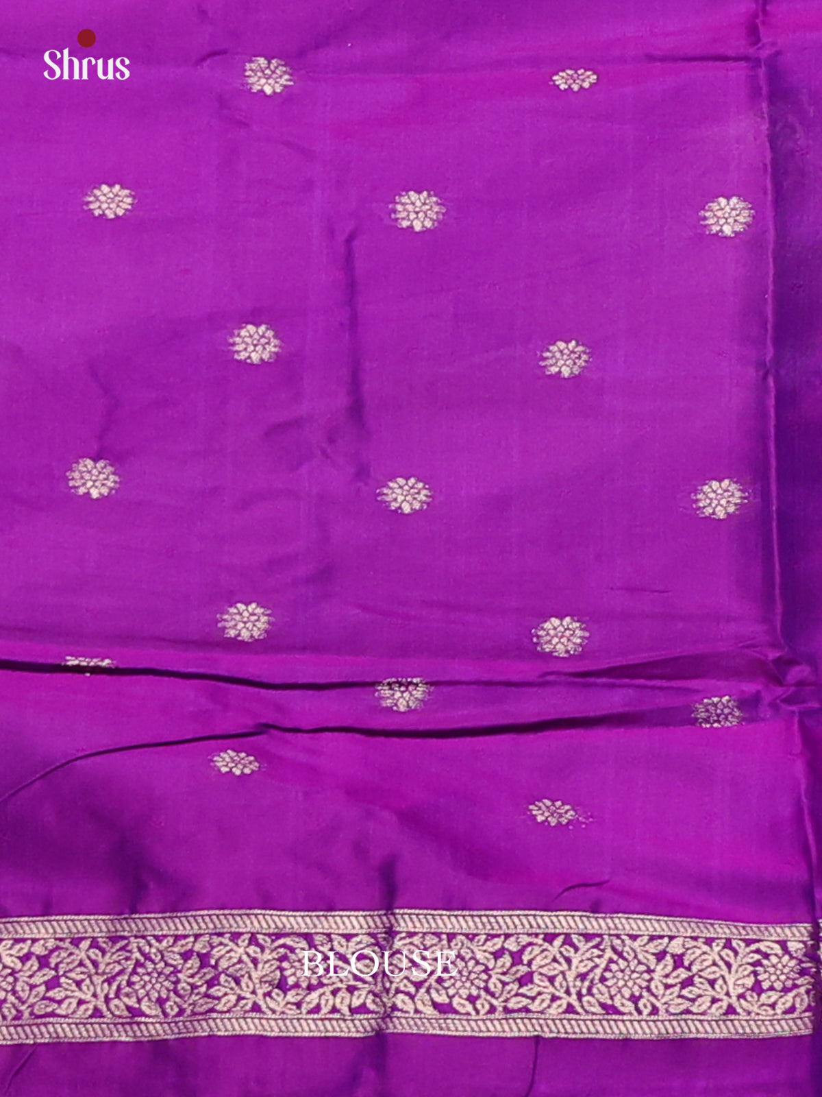 Purple - Semi Softsilk Saree