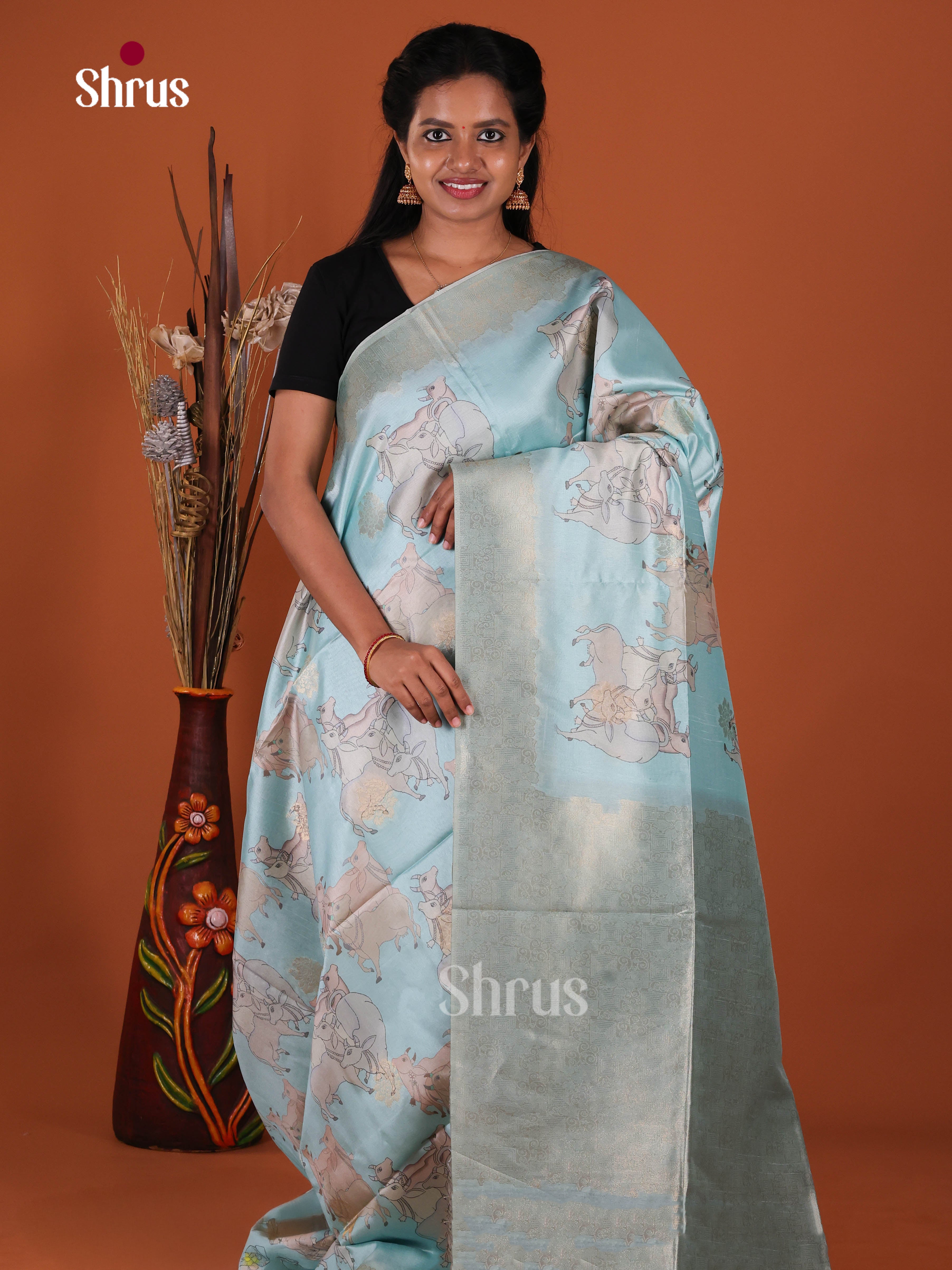 DJS10632 - Semi Jute Saree