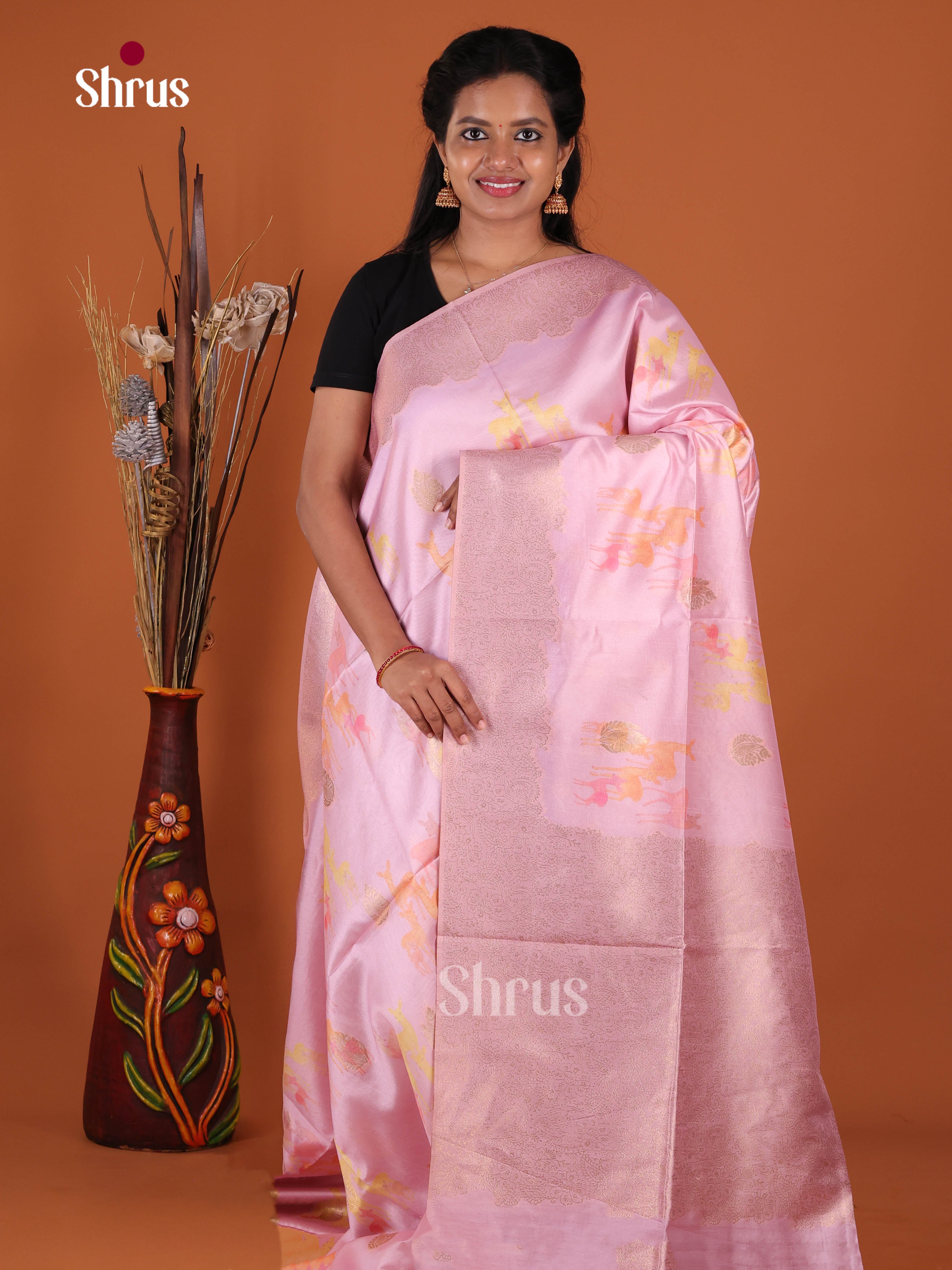 DJS10641 - Semi Jute Saree