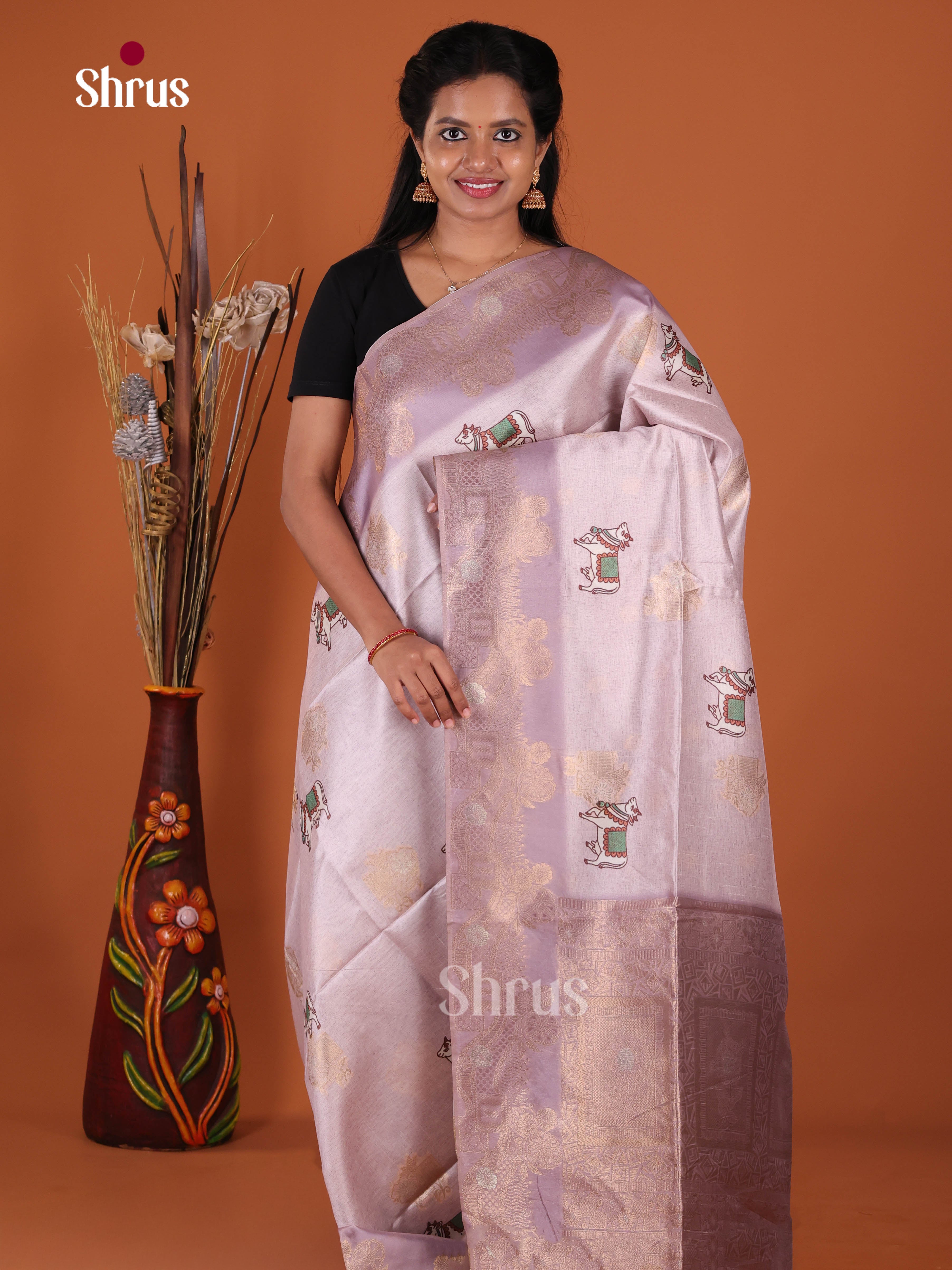 DJS10658 - Semi Jute Saree