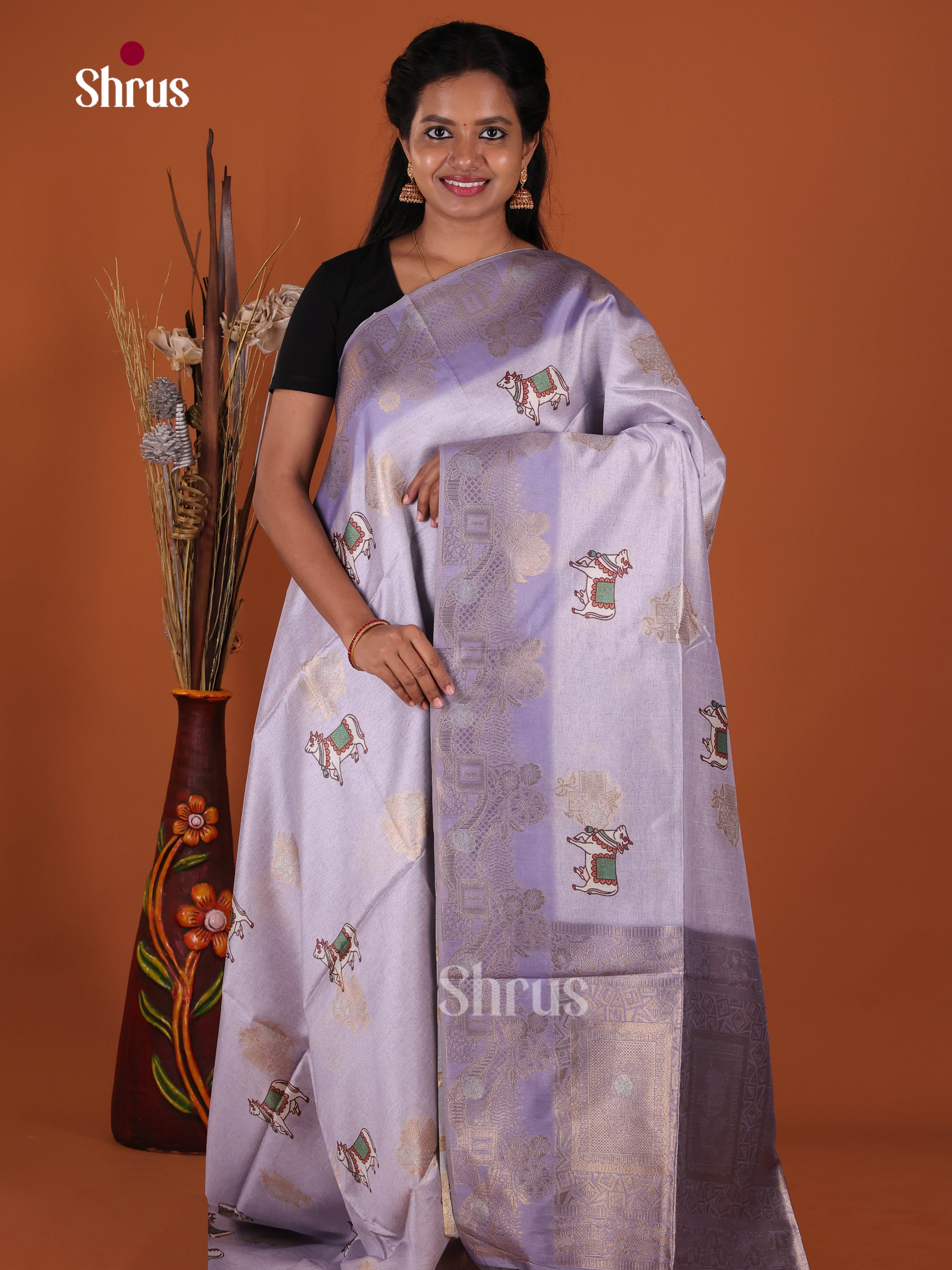 DJS10659 - Semi Jute Saree